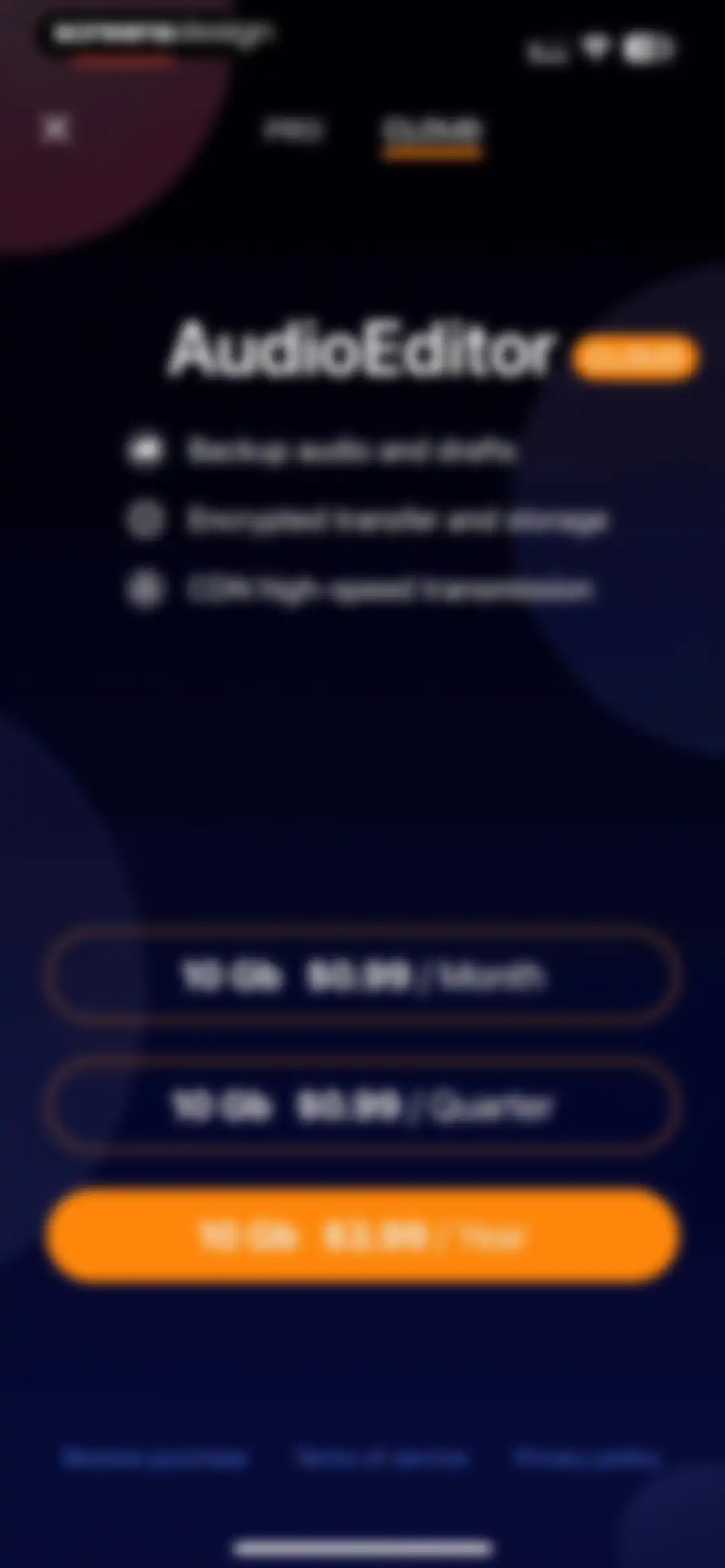 Audio Editor - Music editor screen 76