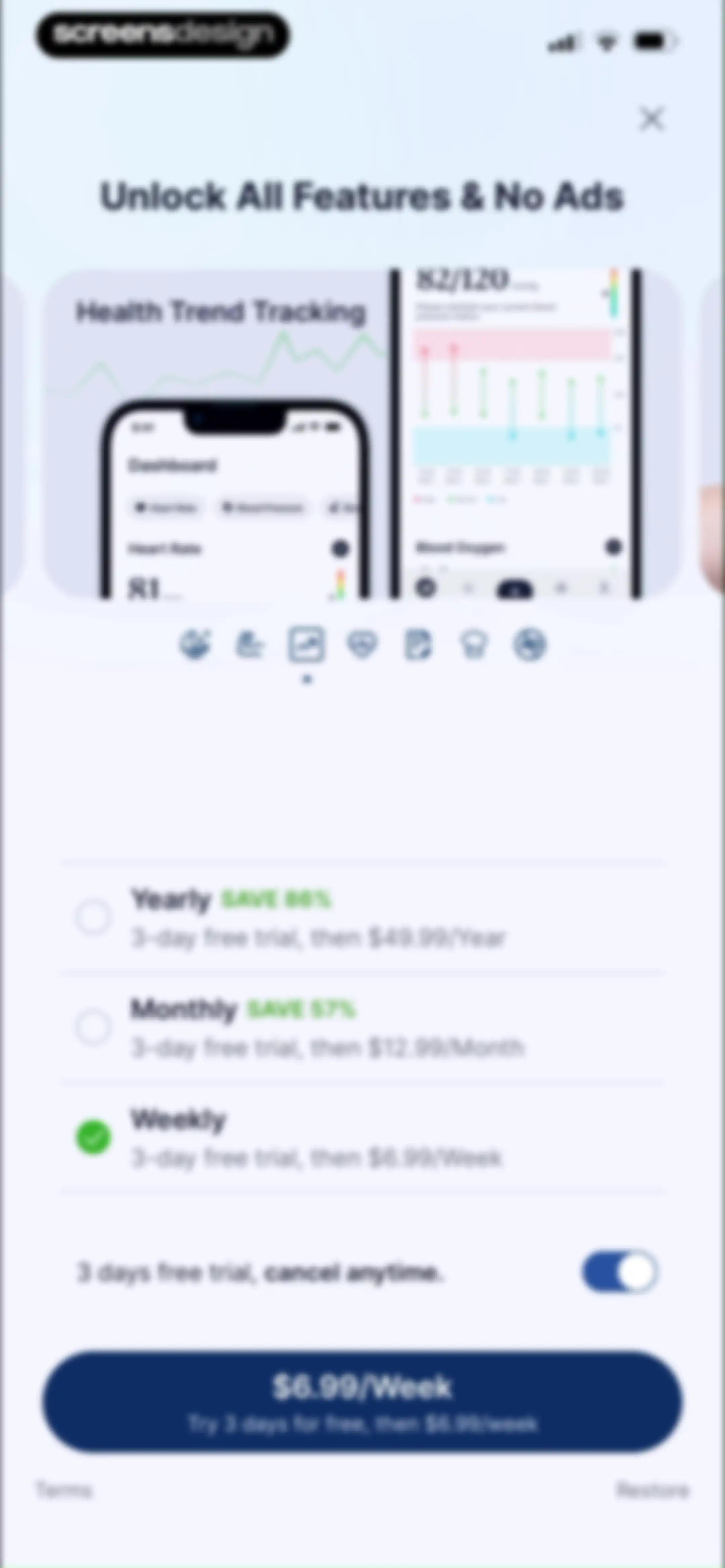 Harmoni - Health & Sleep screen 125