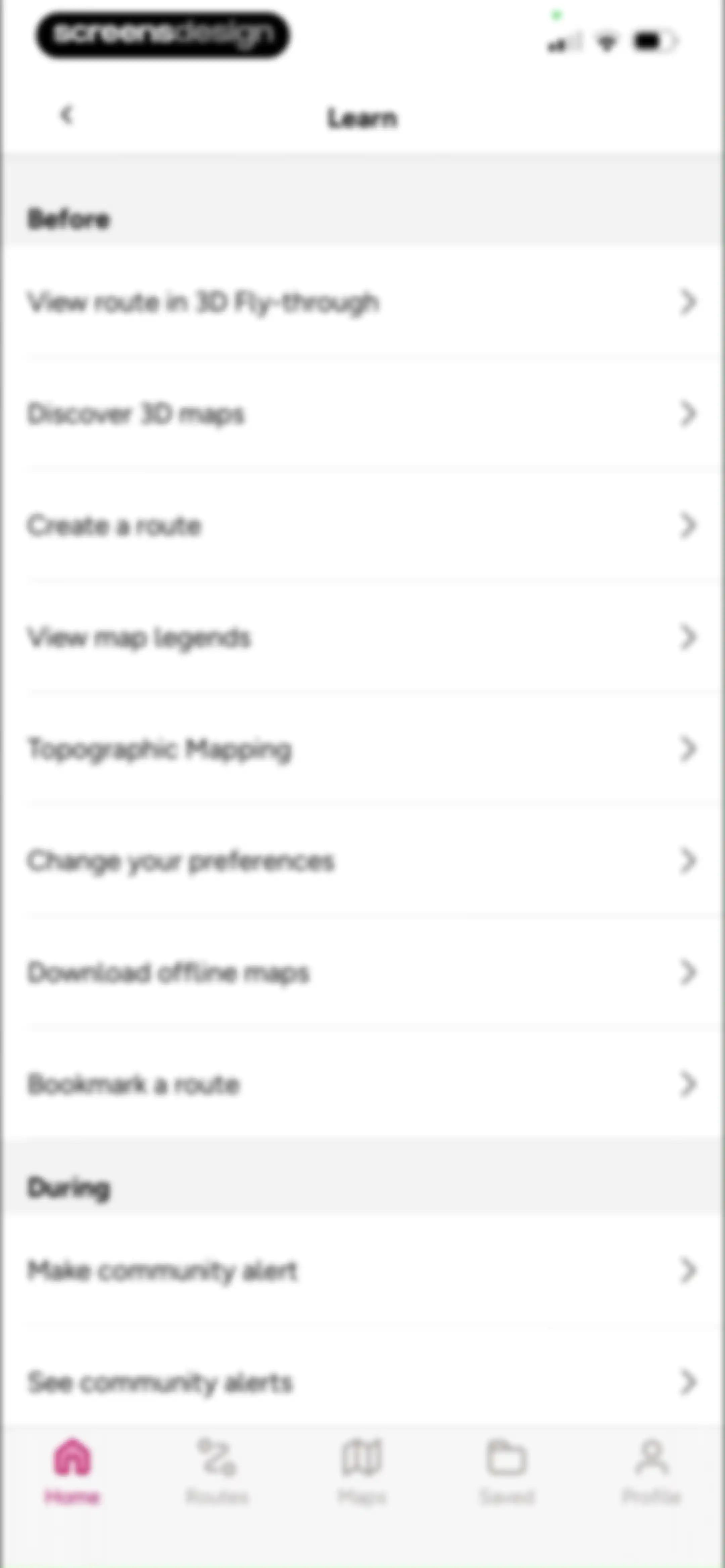 OS Maps: Walk, Hike, Run, Bike screen 119