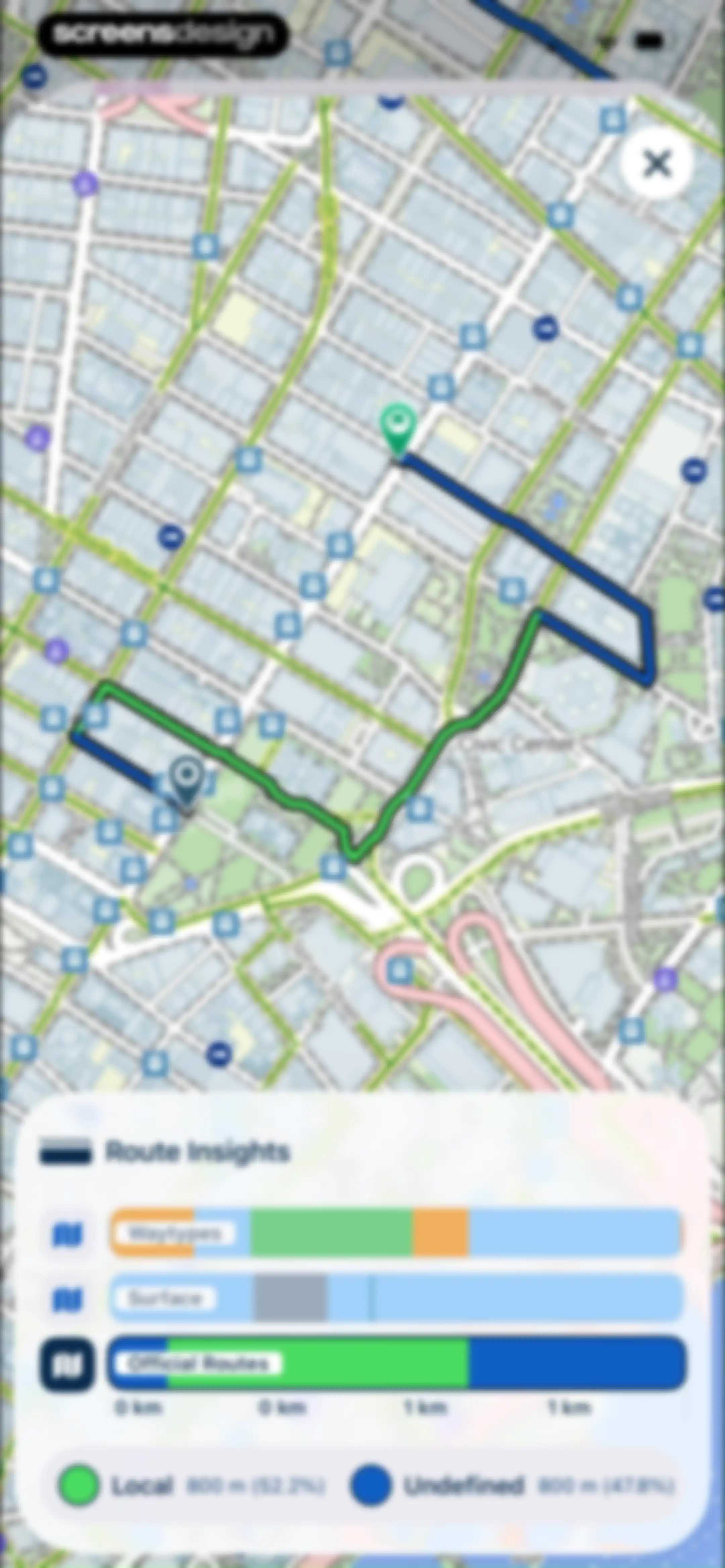 Bikemap: Bicycle Tracker & GPS screen 30