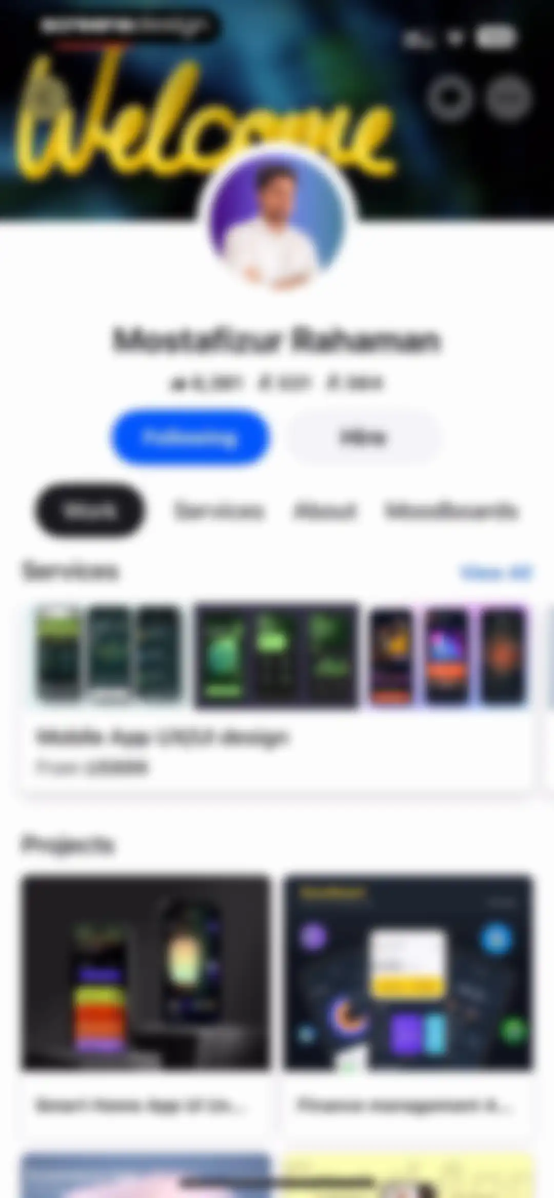 Behance – Creative Portfolios screen 59