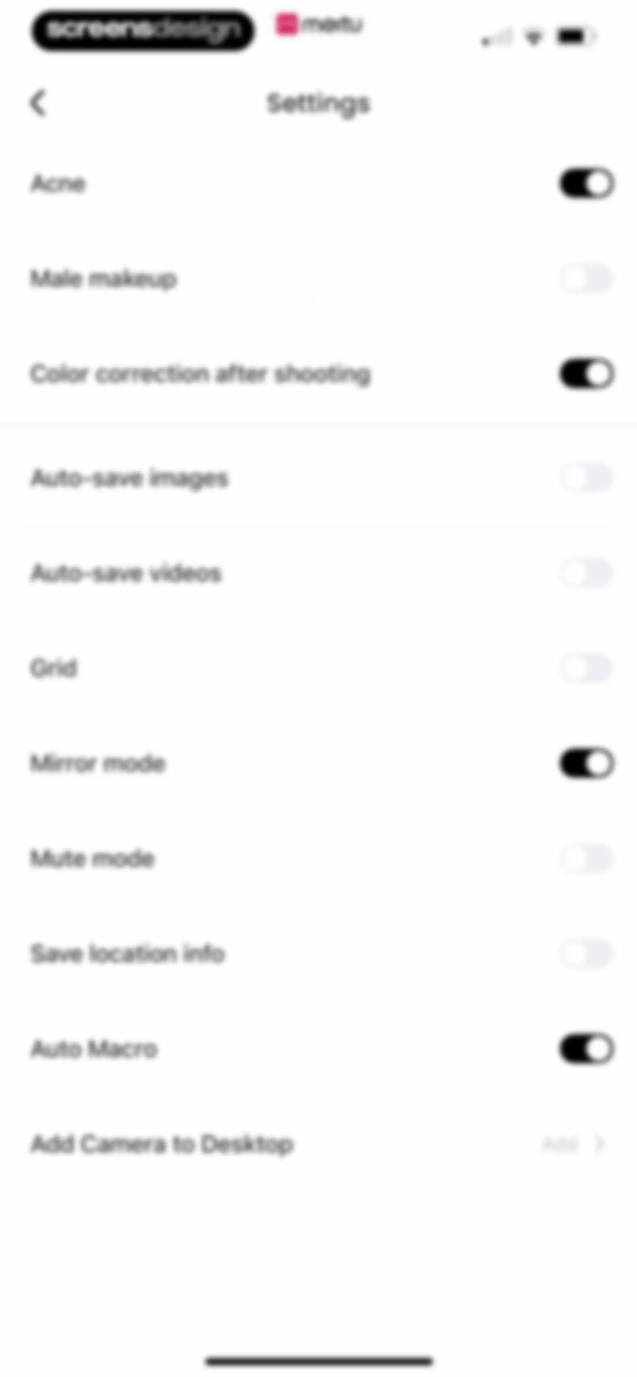Meitu AI Photo & Video Editor screen 197