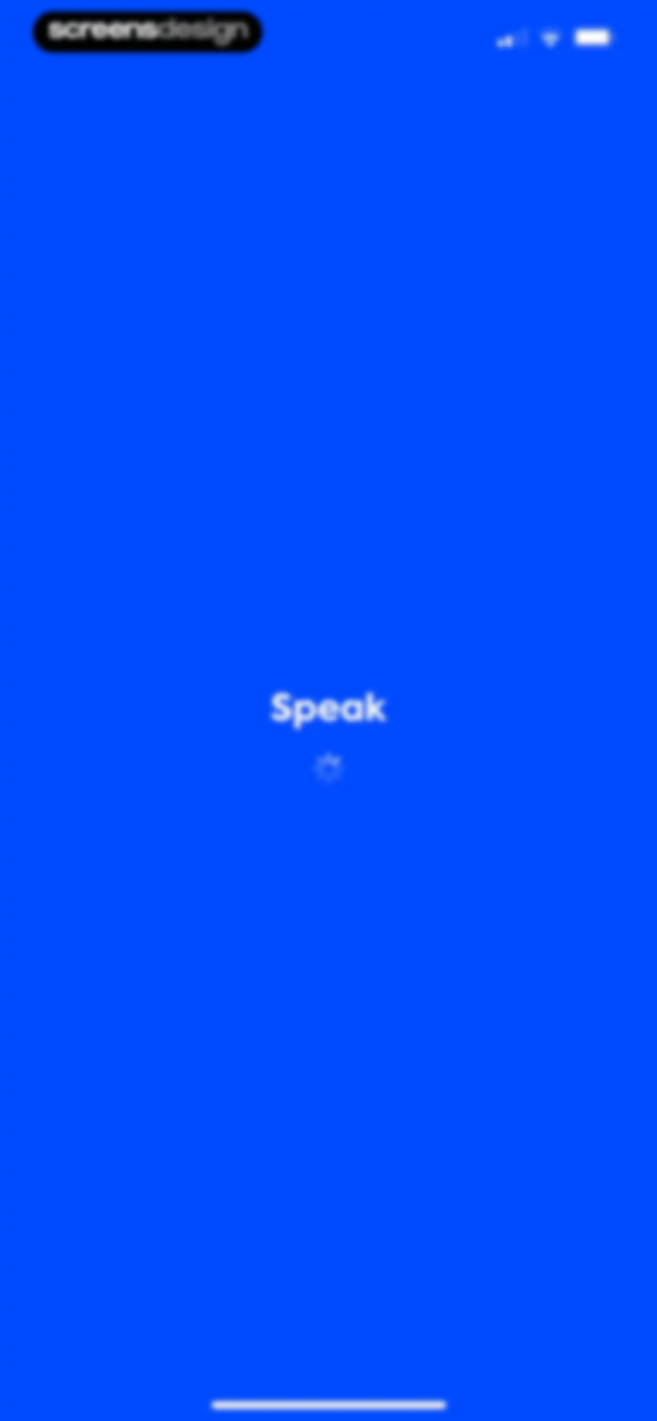 Speak: Language Learning screen 1