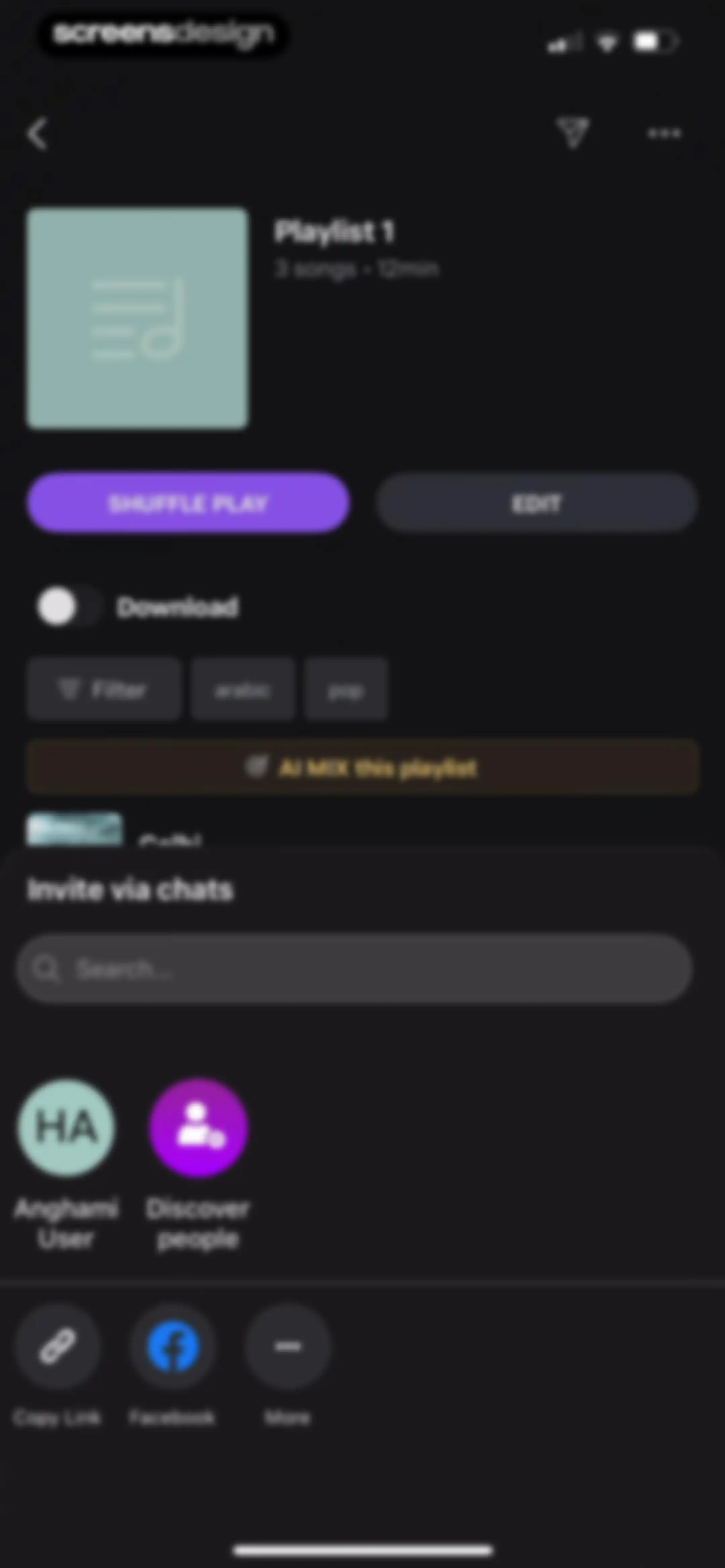 Anghami: Play Music & Podcasts screen 125
