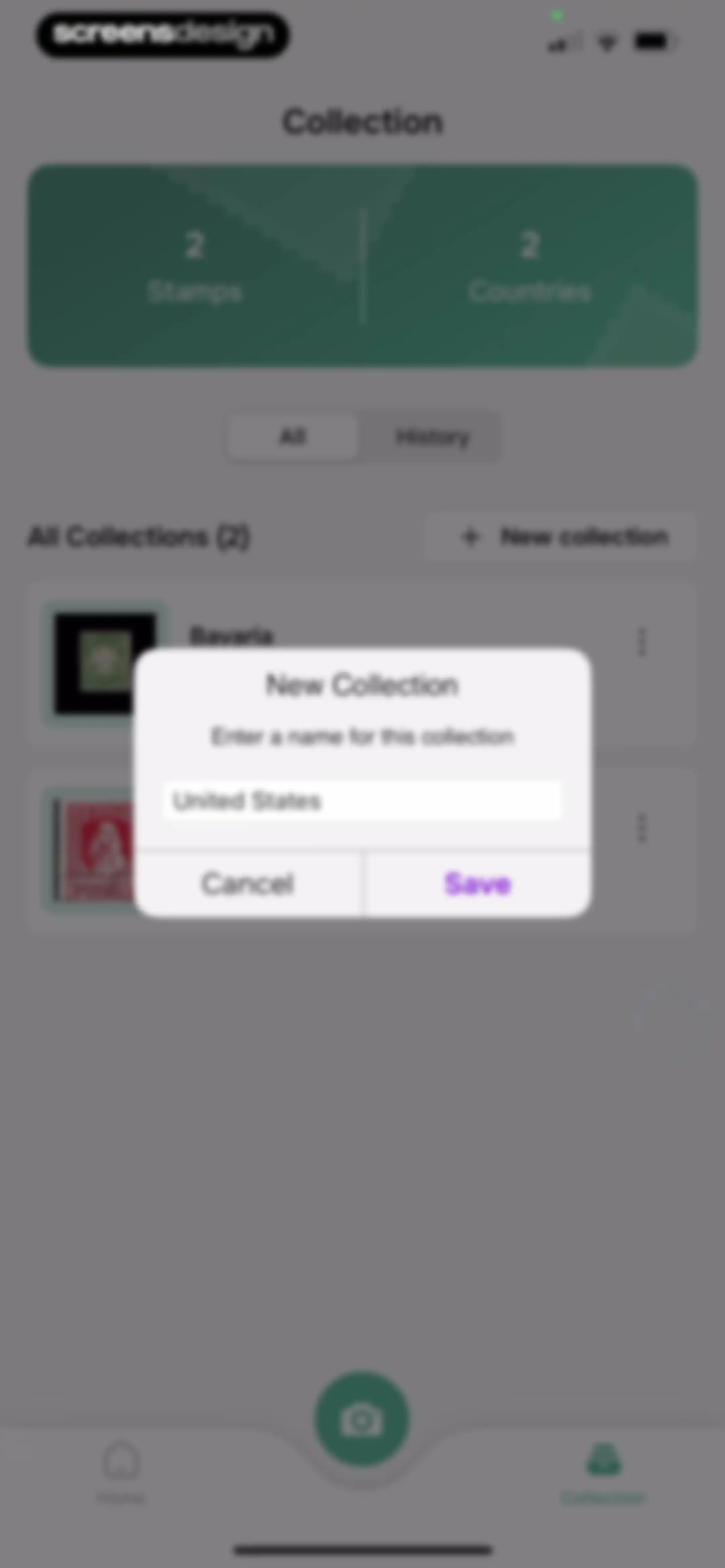 Stamp Value Stamp Identifier screen 49