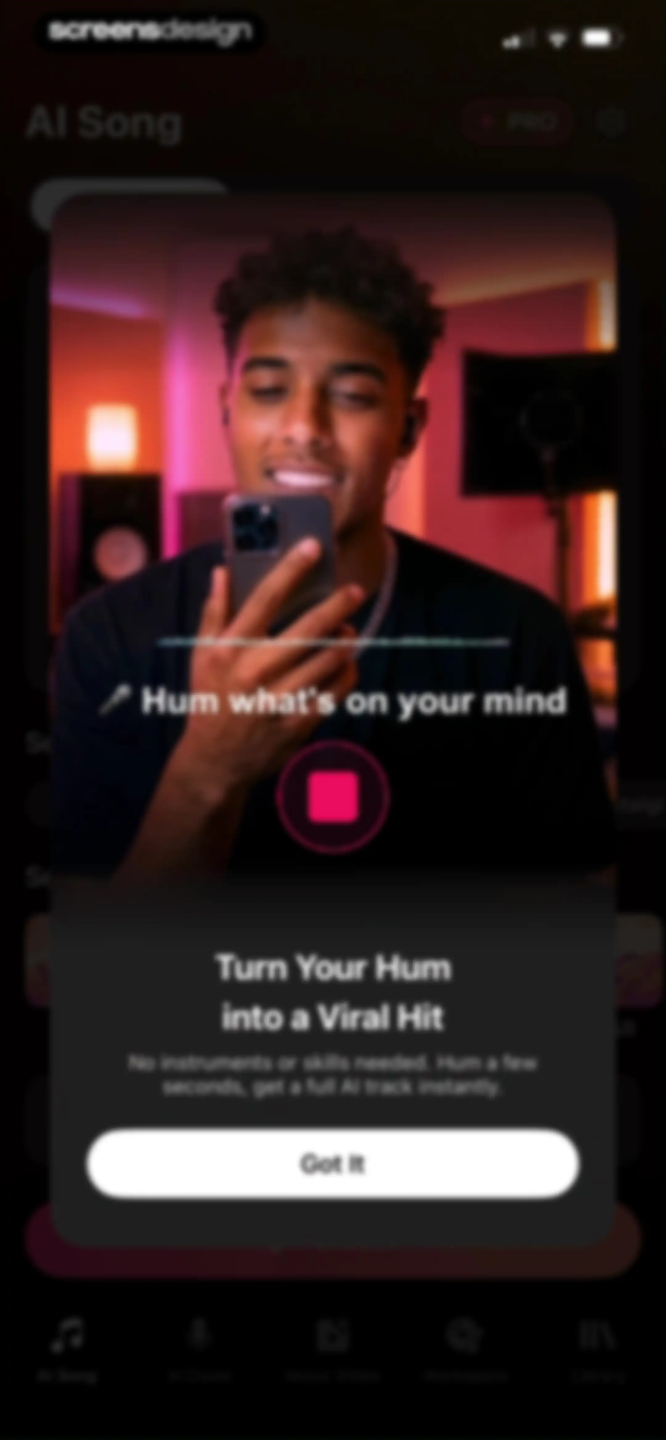 VocalMe: AI Music Generator screen 19