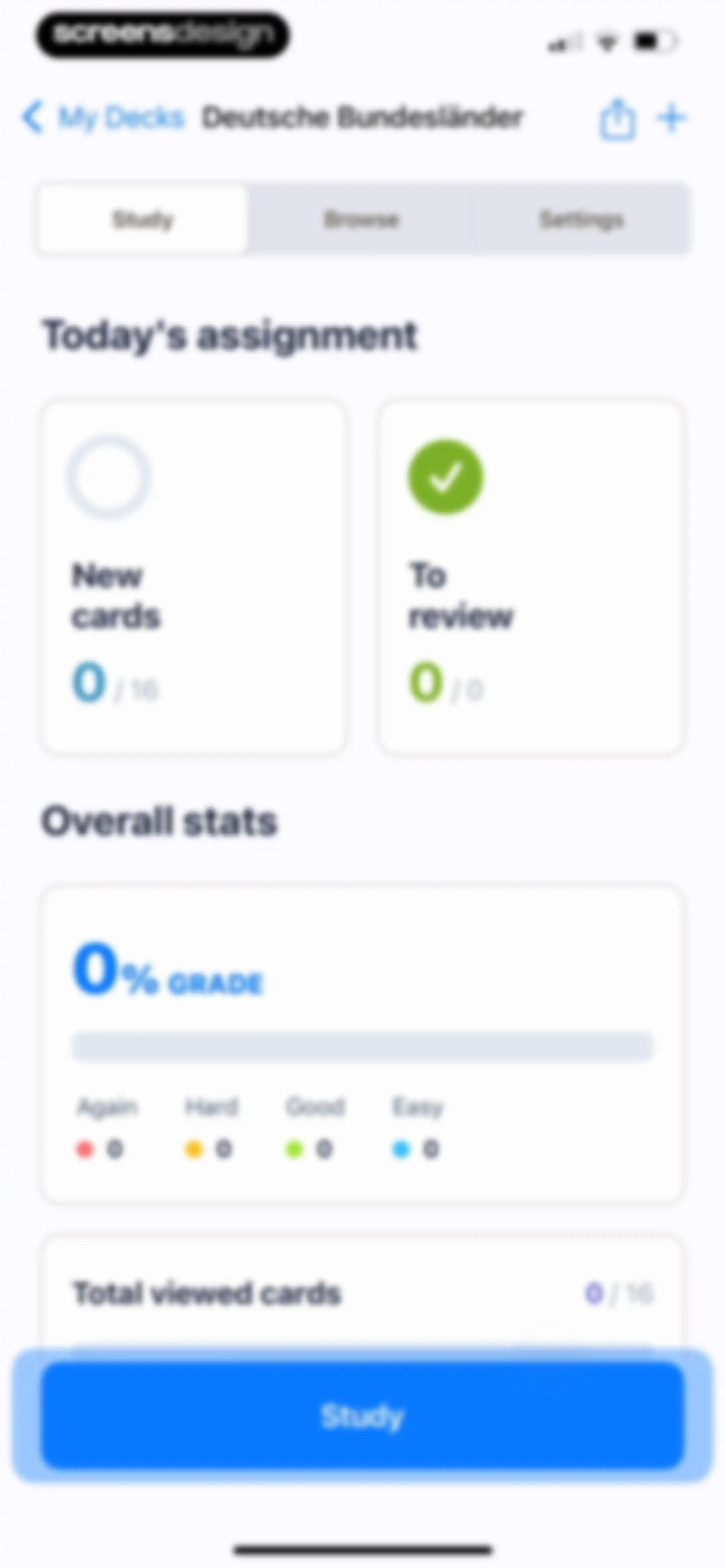 Mopiq: AI Flashcards Learning screen 37