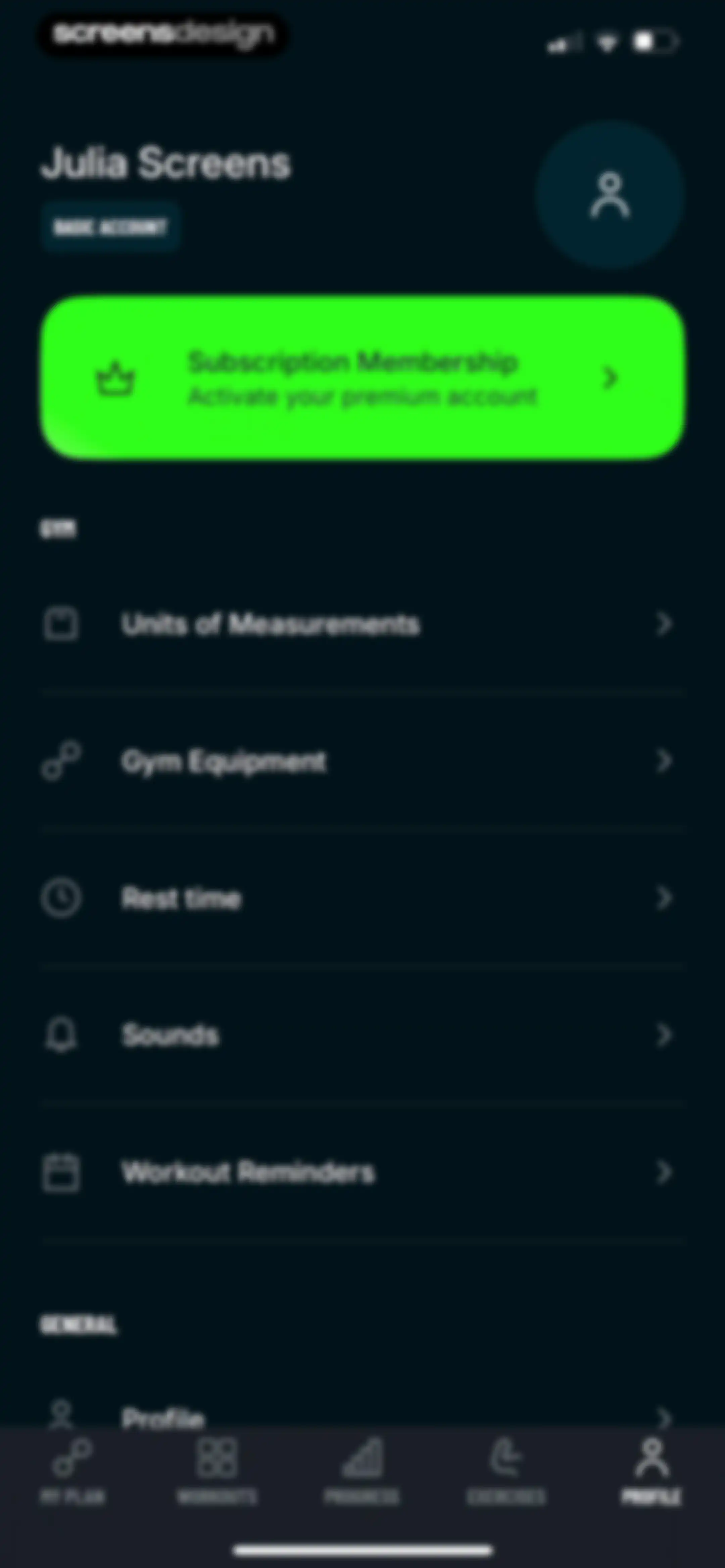 Befit: Gym & Home Workout Plan screen 132
