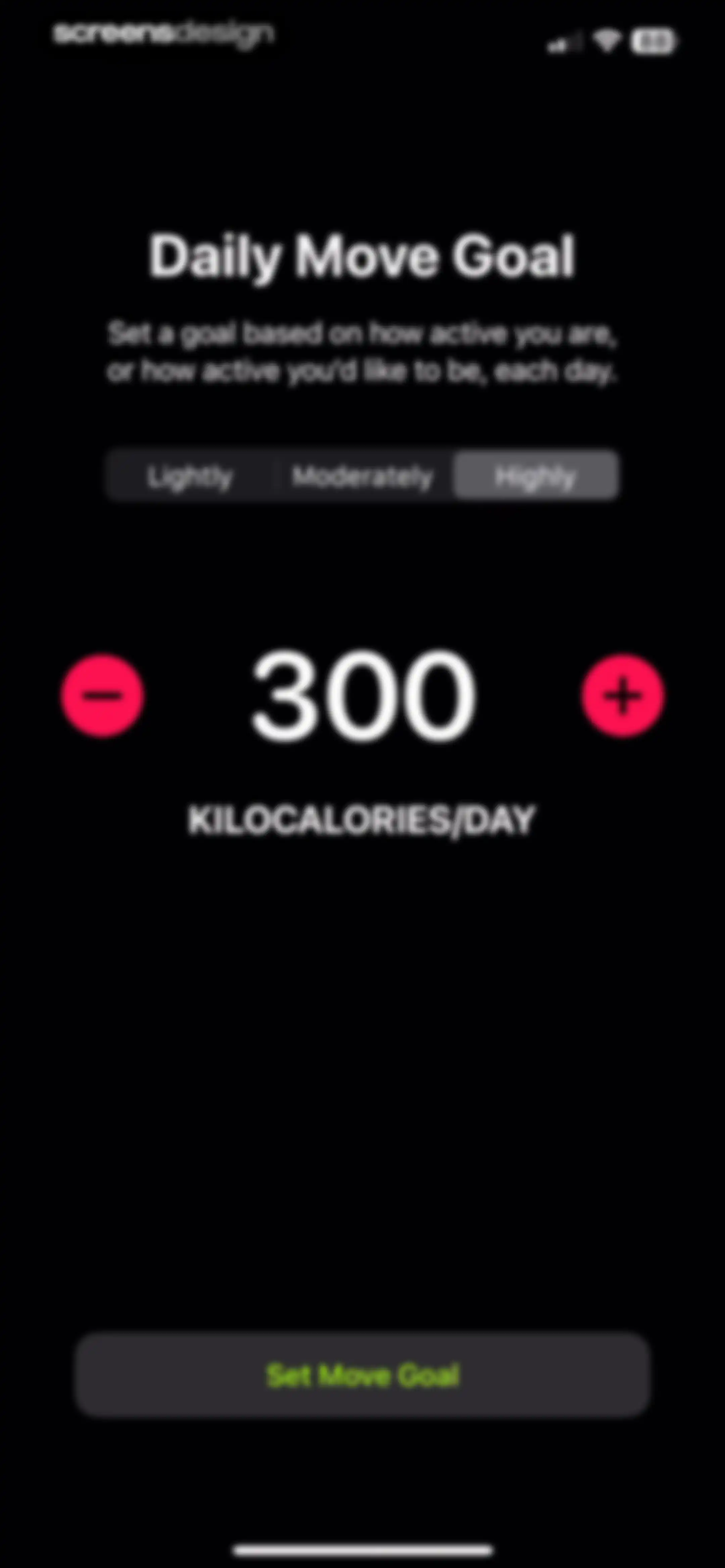 Apple Fitness screen 9