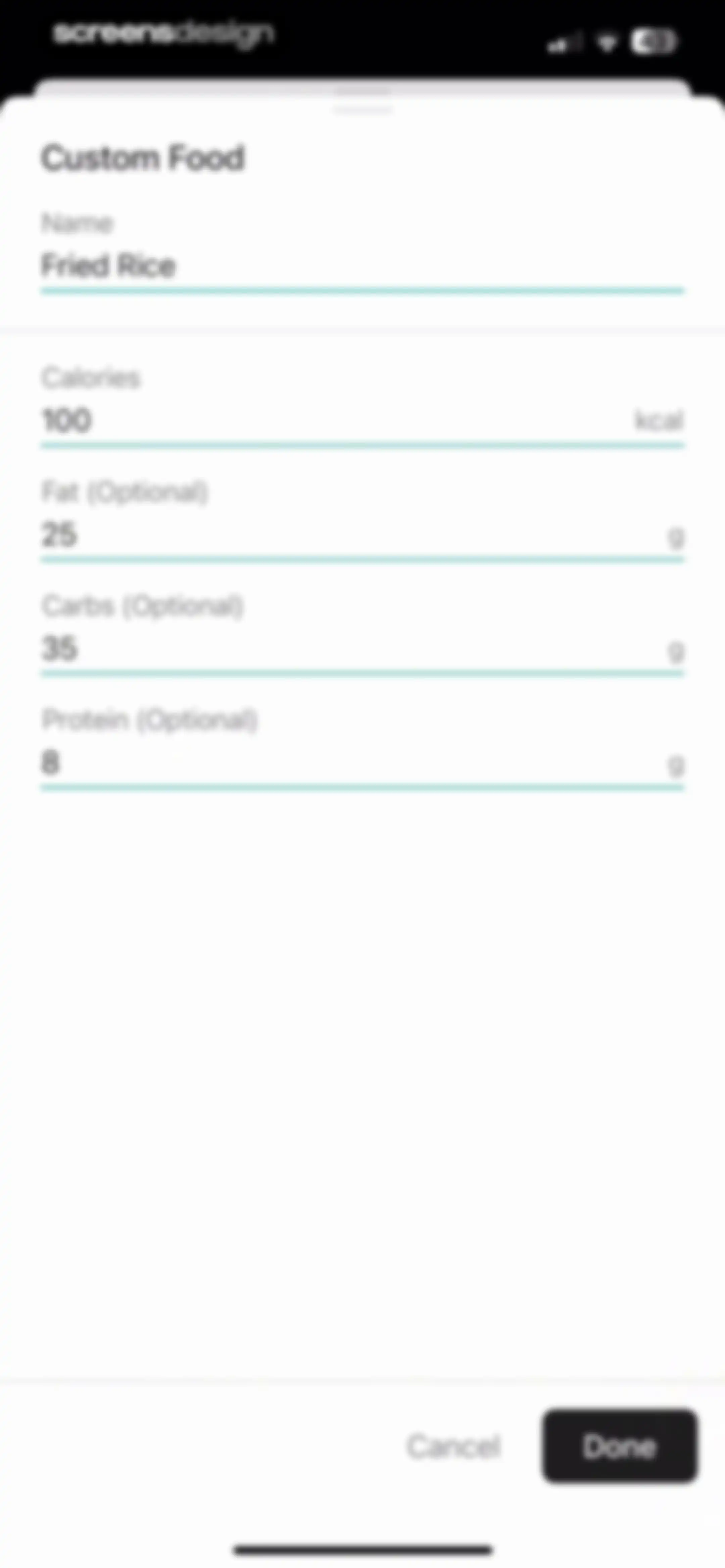 Diet & Food Tracker: EatWell screen 51