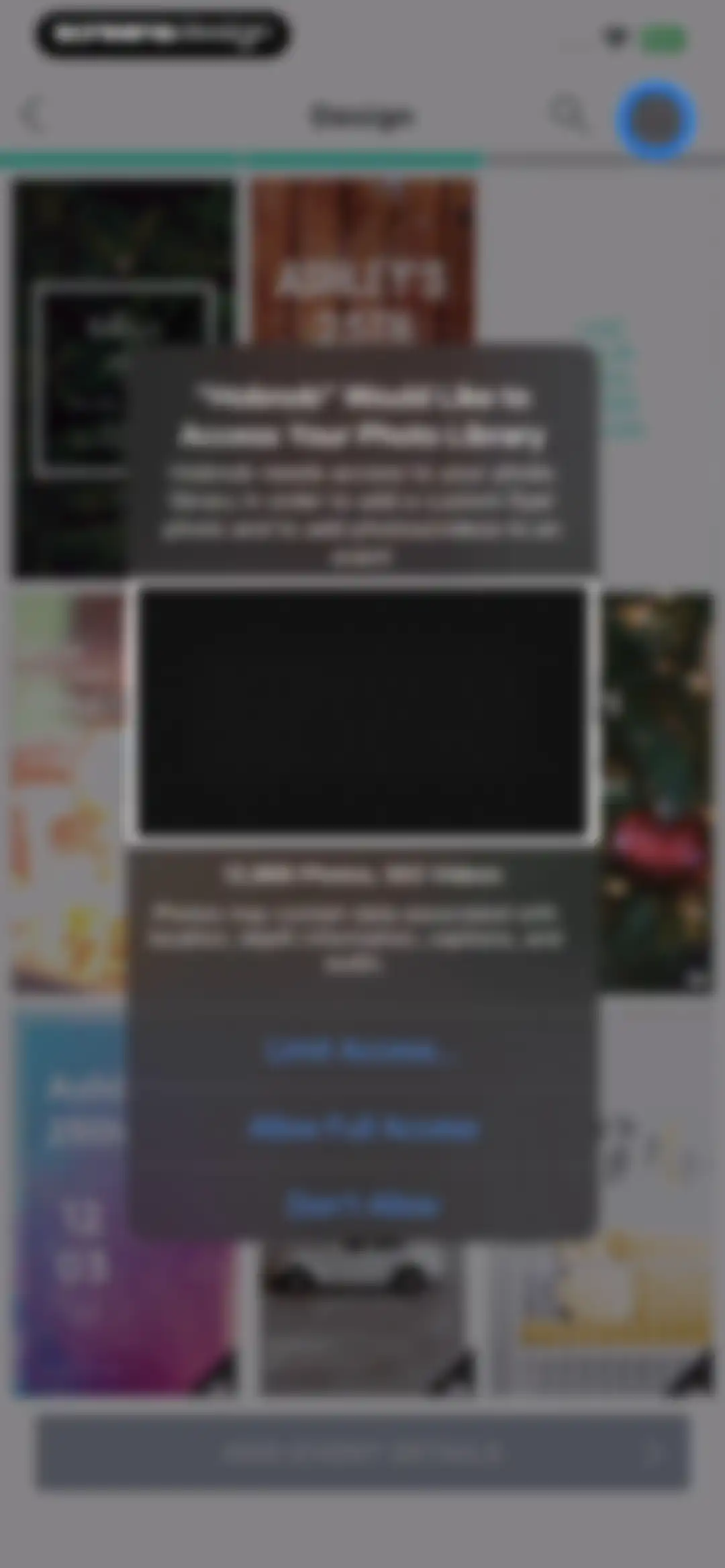 Zazzle Events screen 15