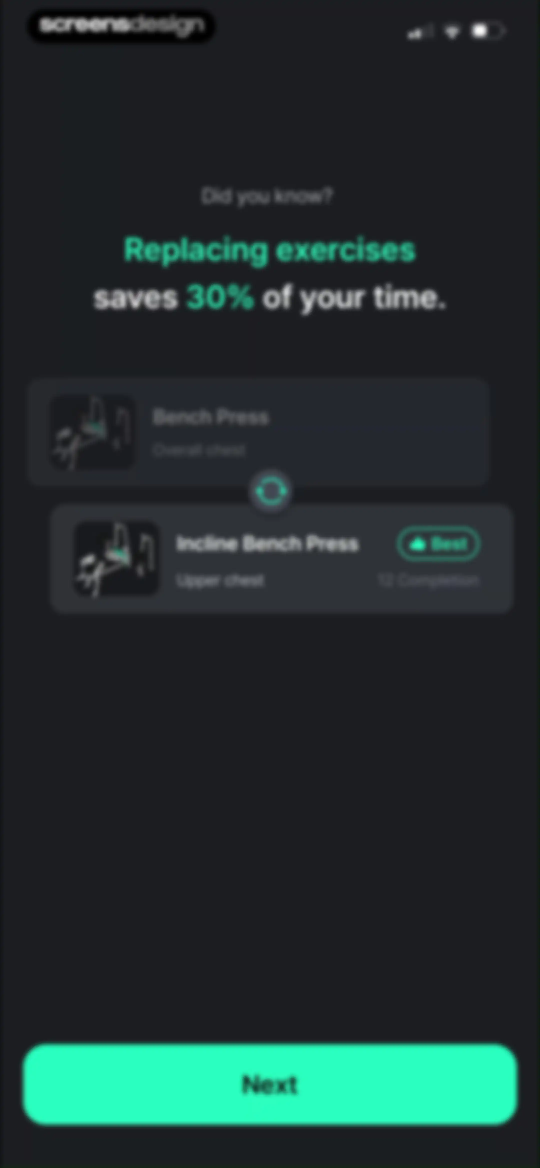 Planfit AI Gym Workout Planner screen 56