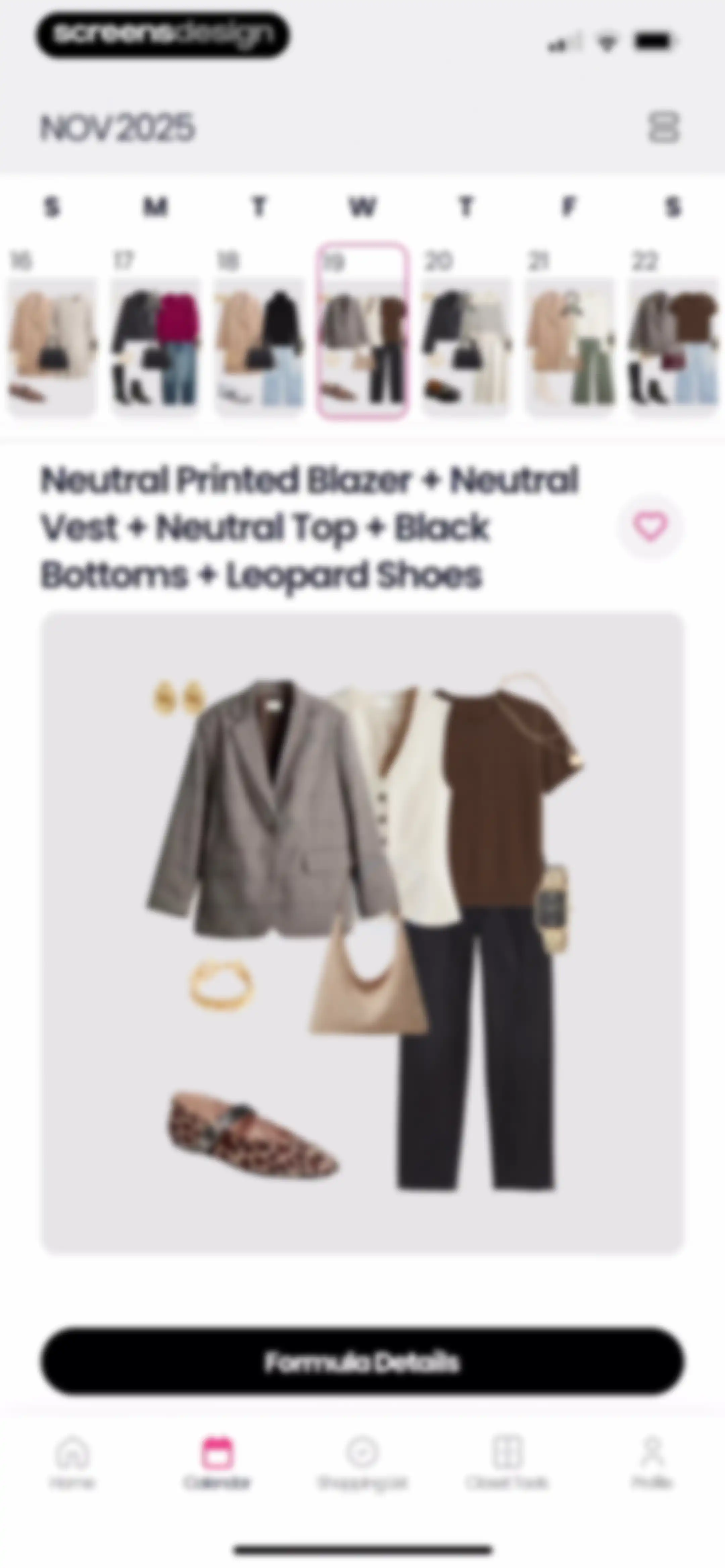 Outfit Formulas: Closet Maker screen 59