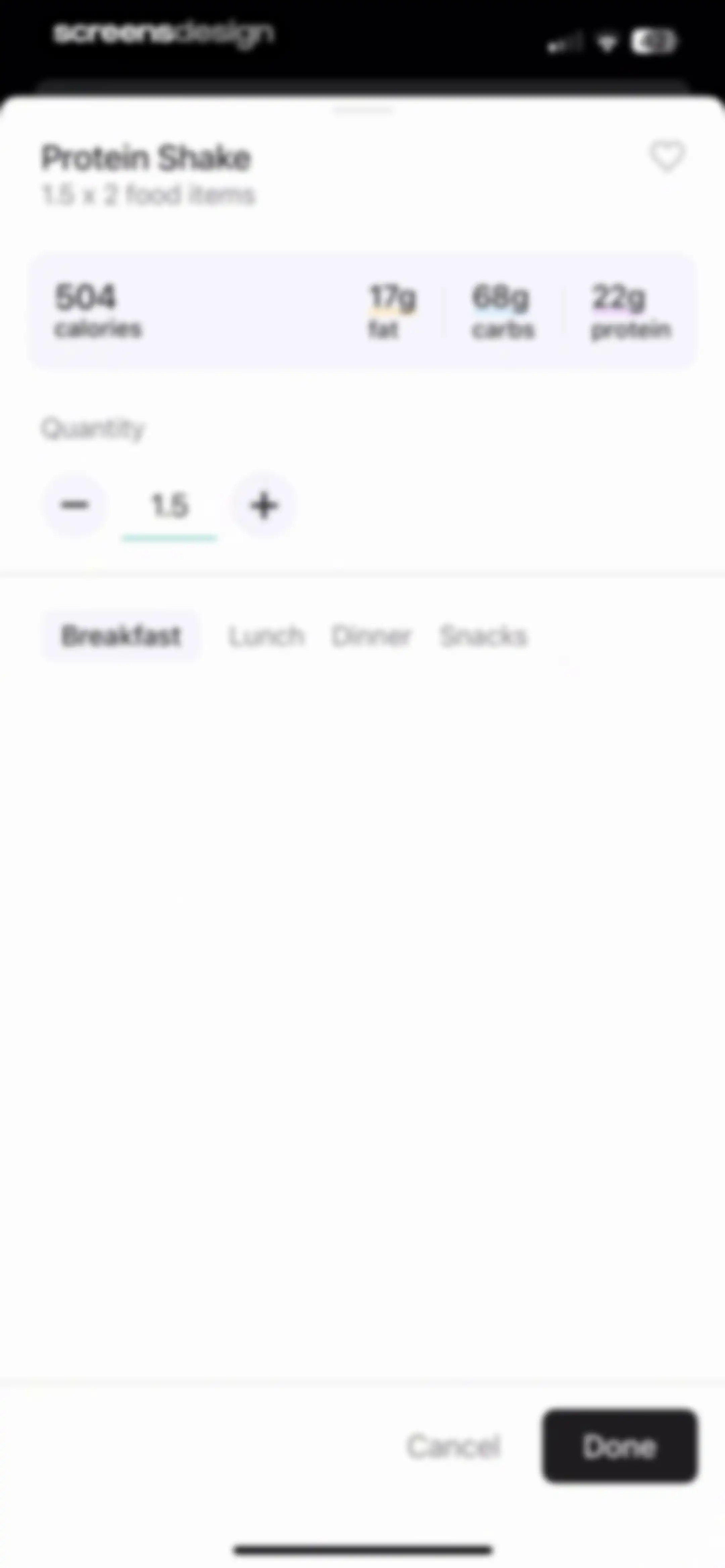 Diet & Food Tracker: EatWell screen 77