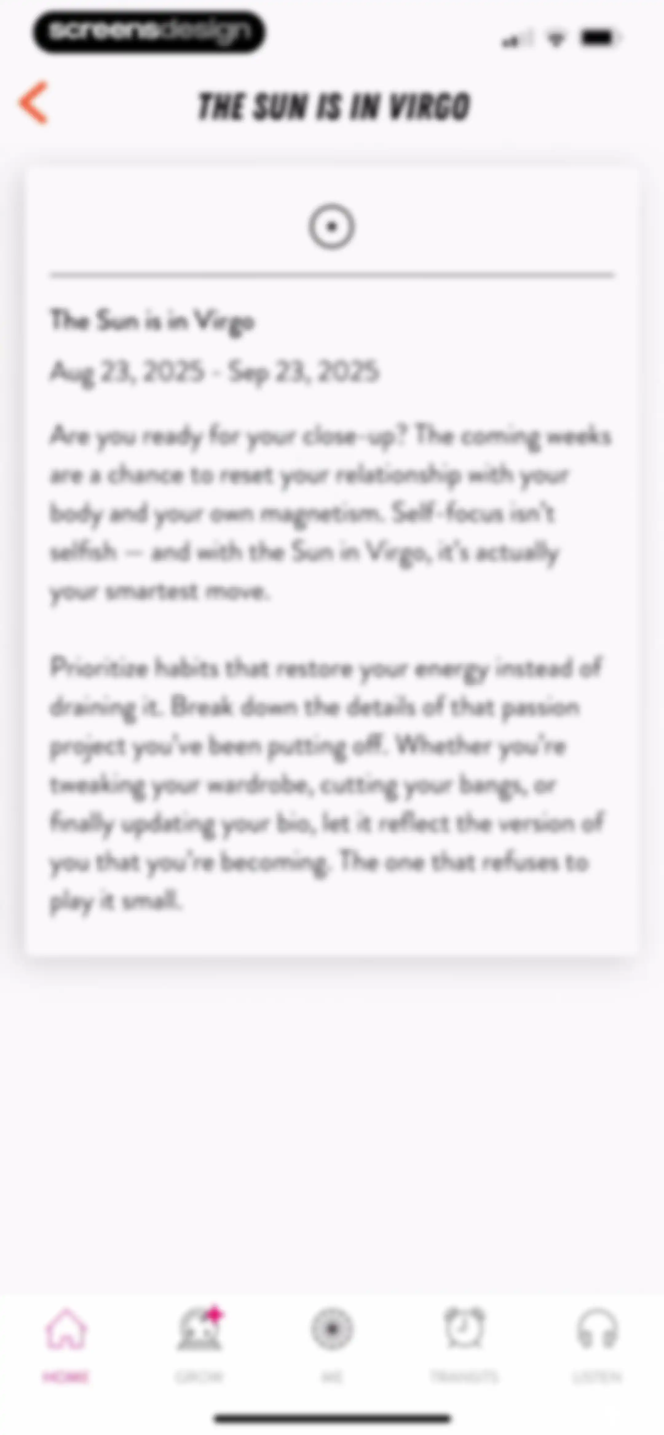 CHANI: Your Astrology Guide screen 50