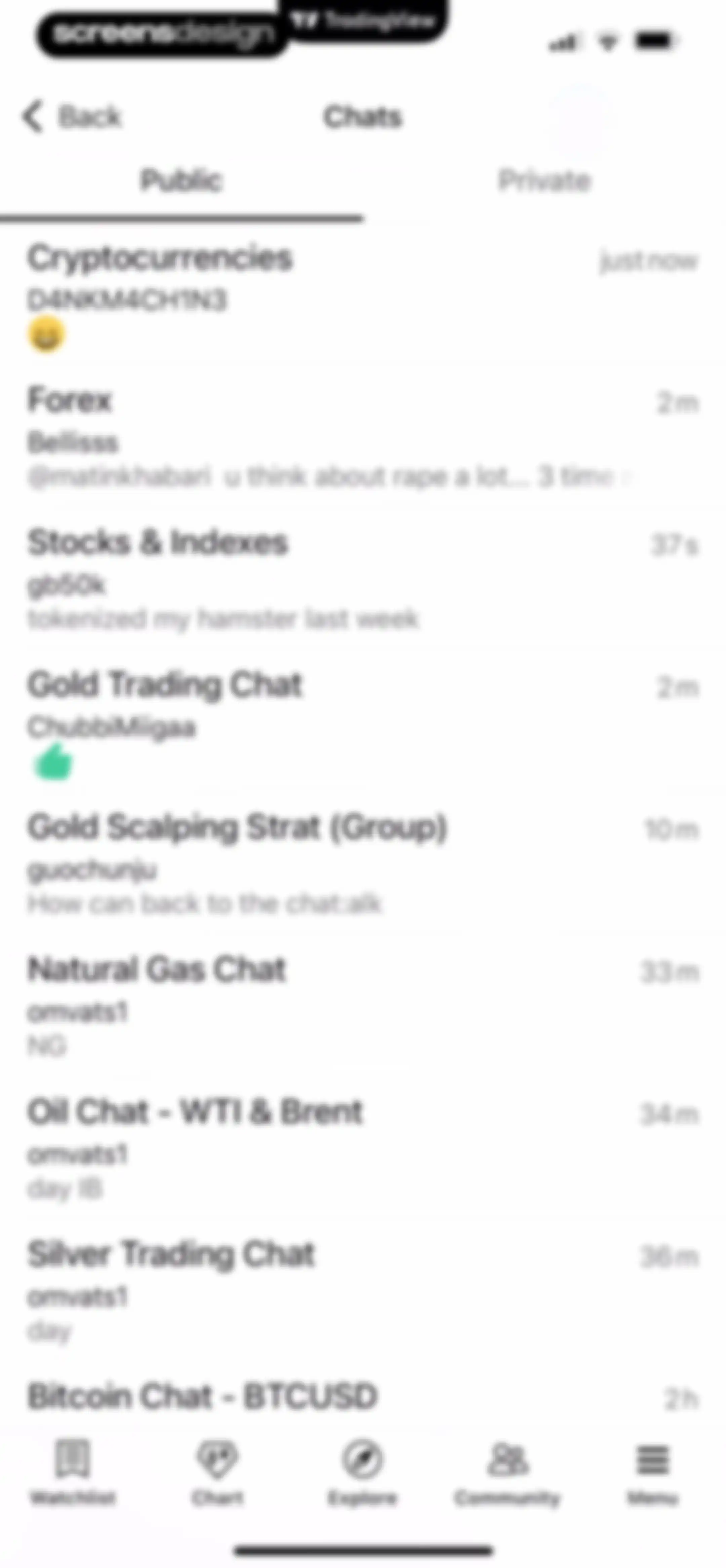 TradingView: Track All Markets screen 237
