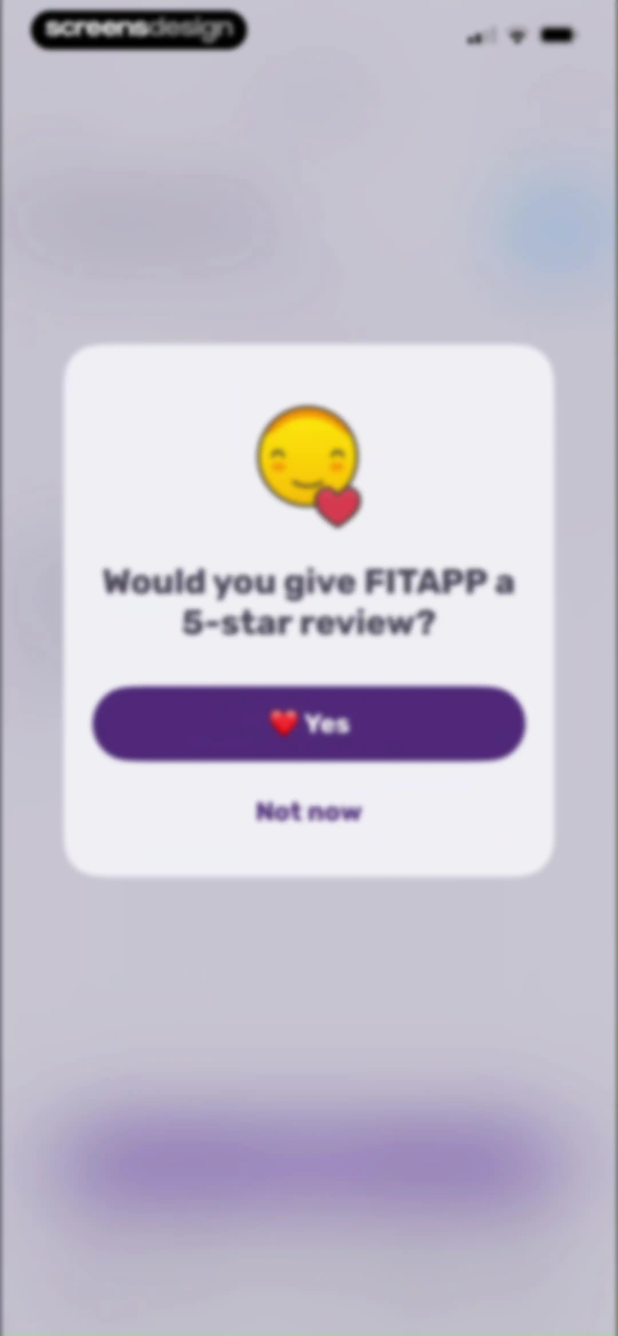 Running Tracker App – FITAPP screen 48