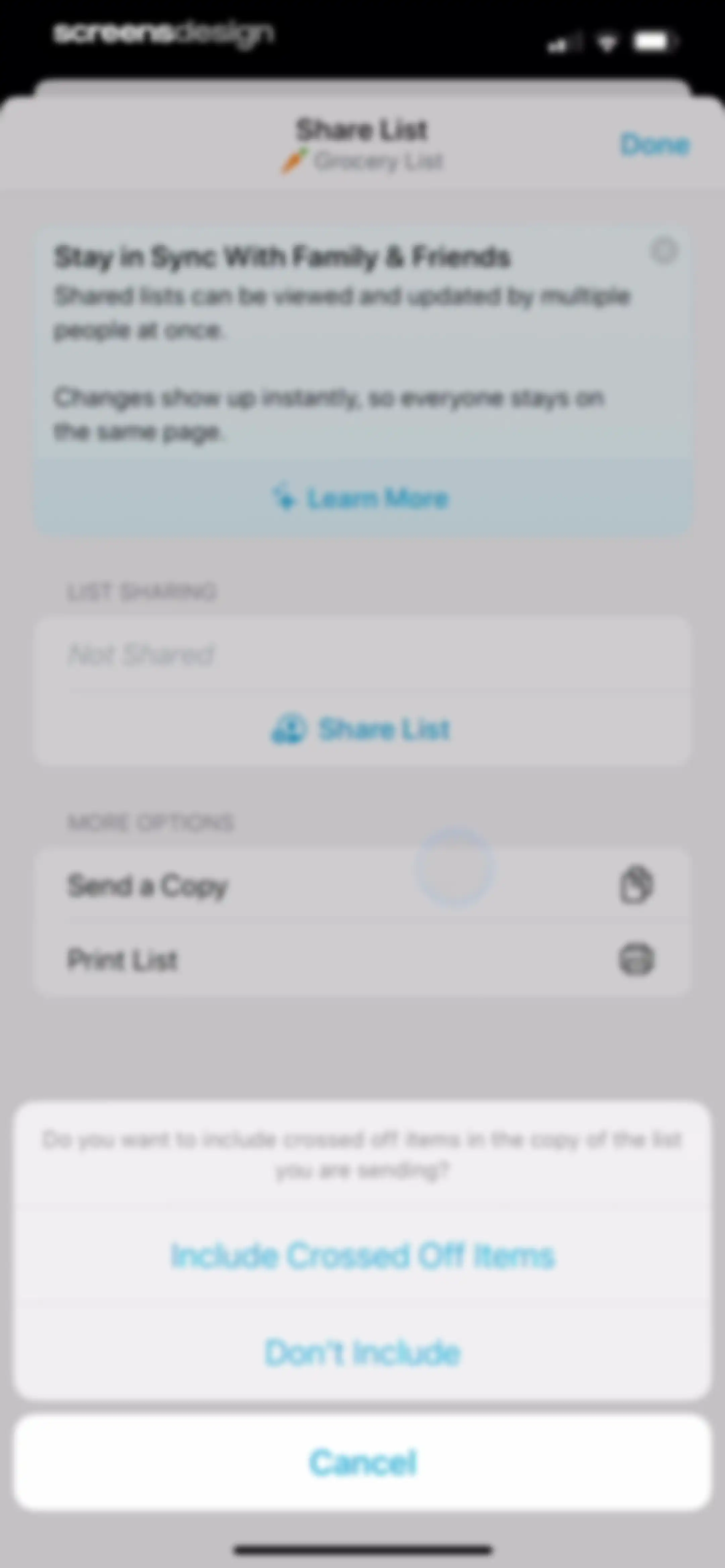 AnyList: Grocery Shopping List screen 42