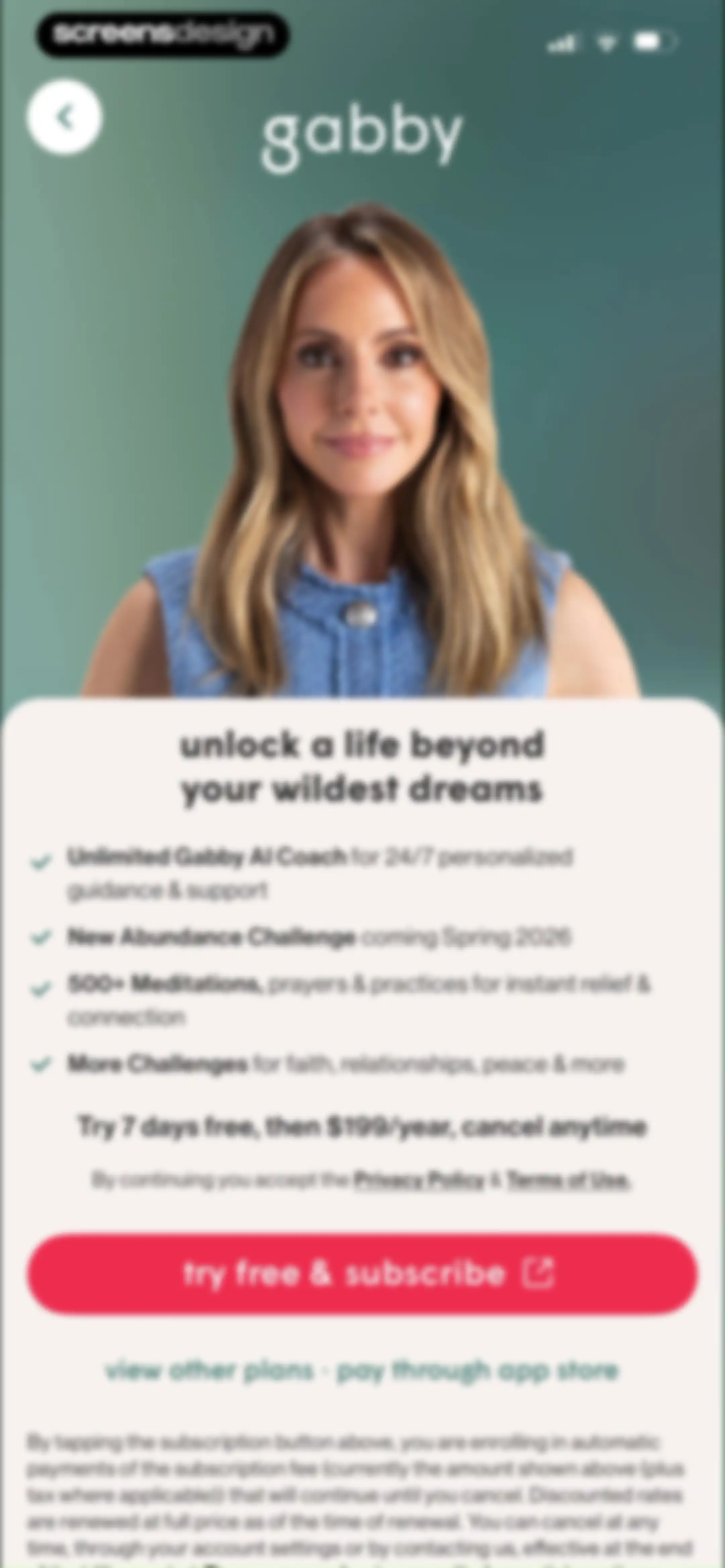 Gabby - Coaching & Meditation screen 11