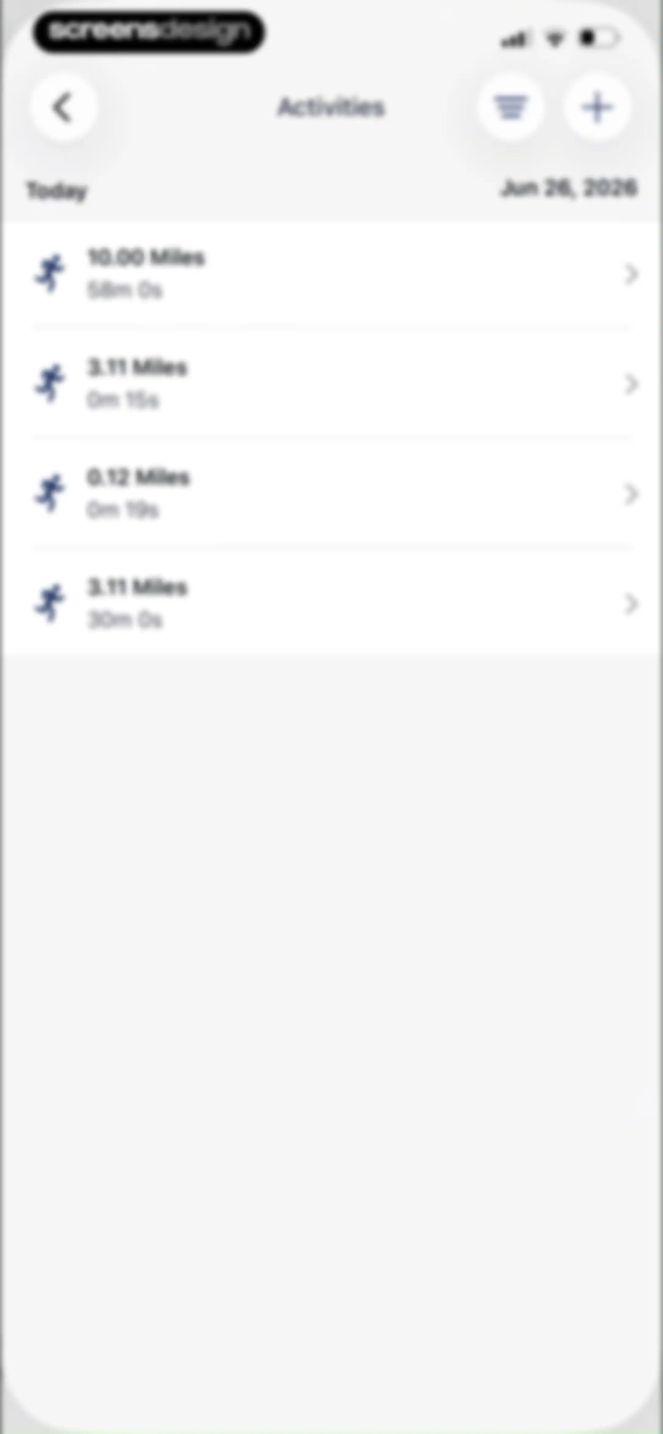 ASICS Runkeeper—Run Tracker screen 223