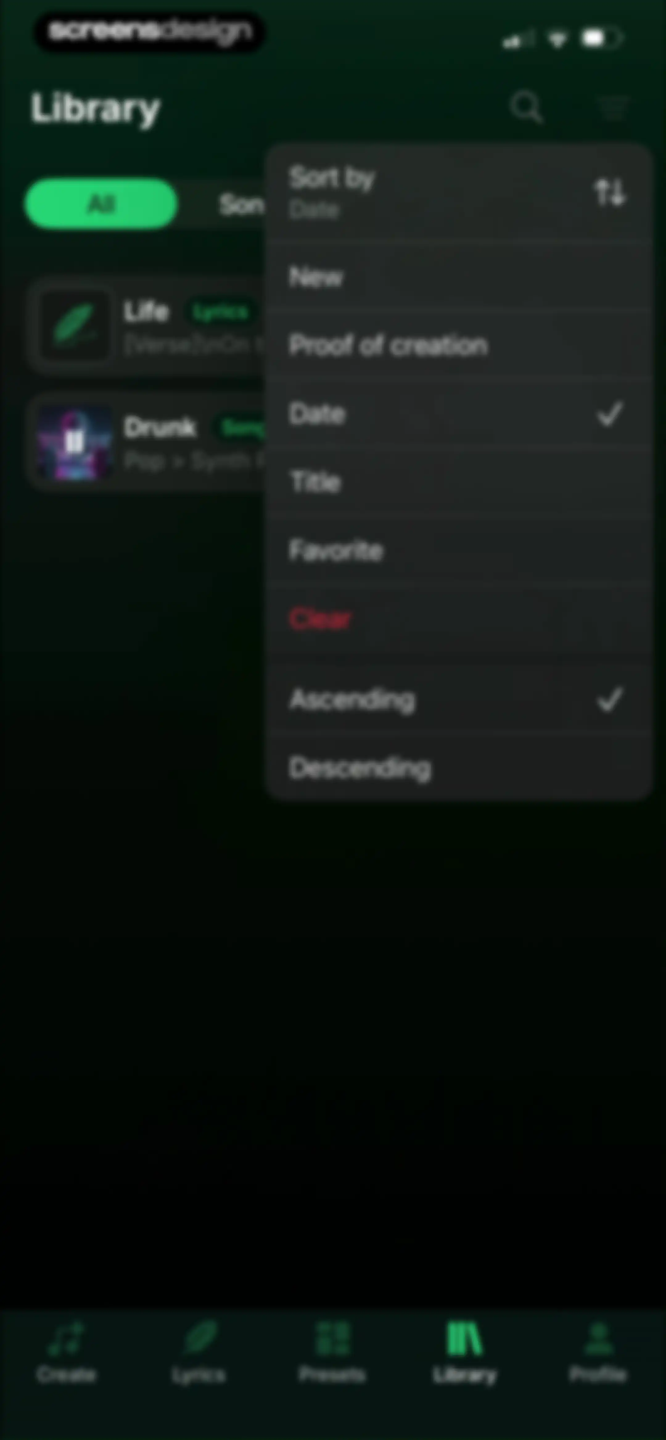 AI Song: AI Music Generator screen 63