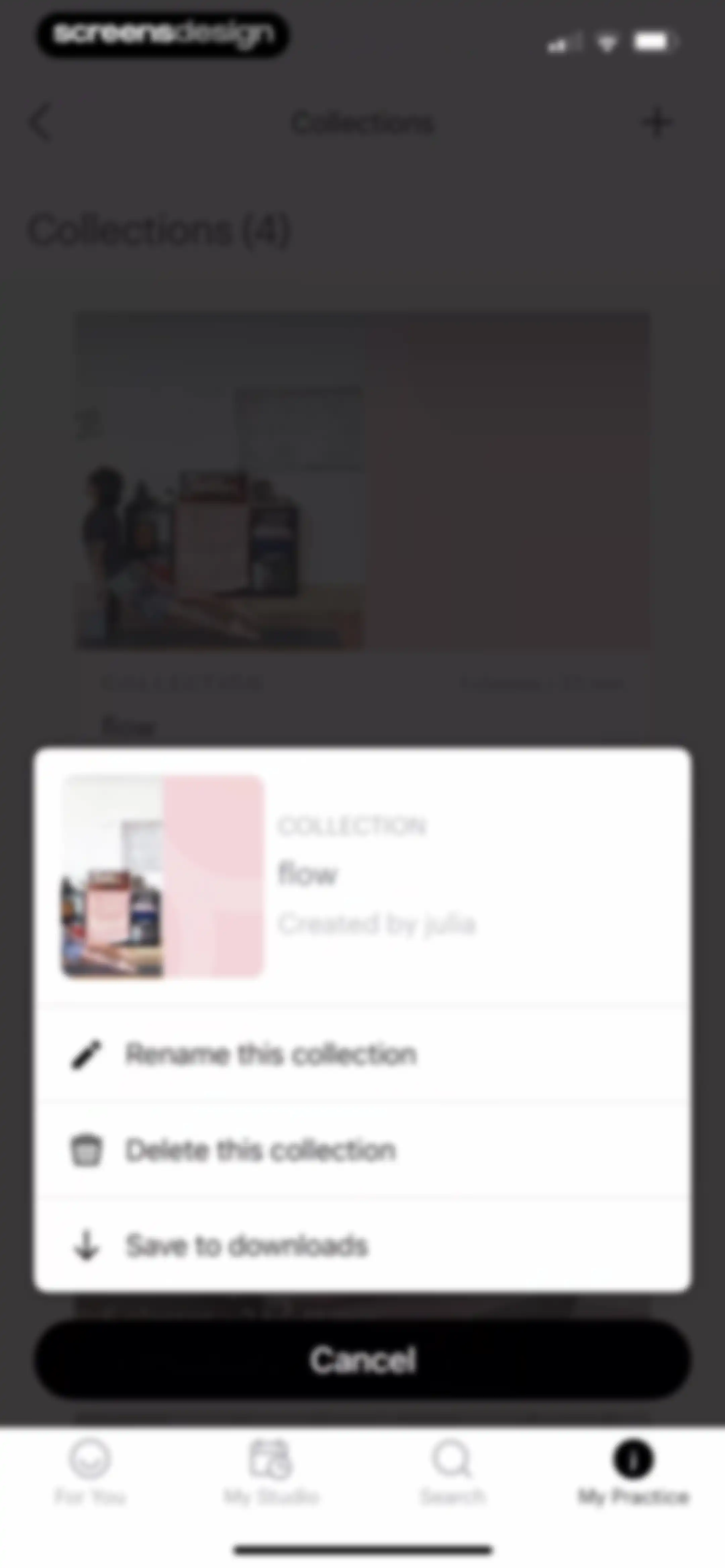 Glo | Yoga and Meditation App screen 113