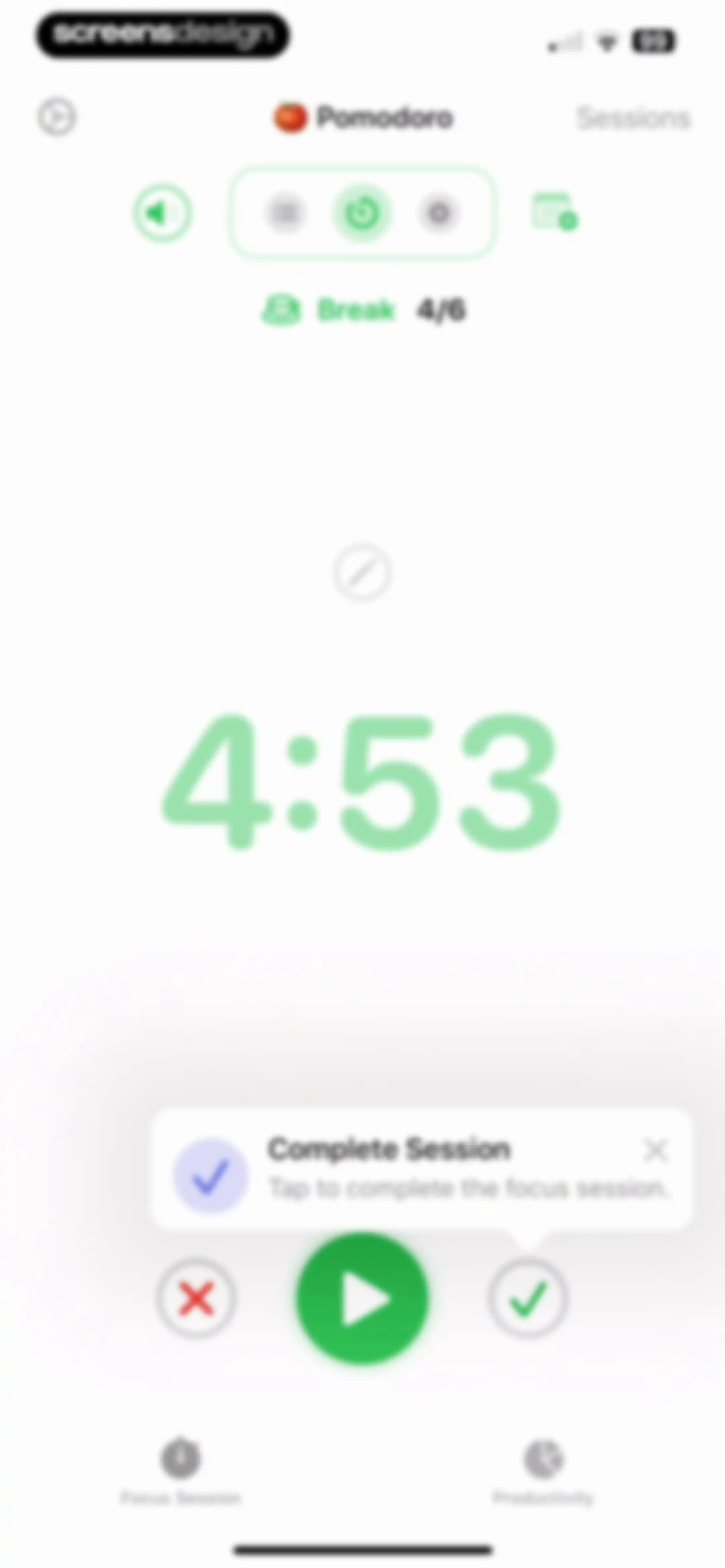 Focused Work - Pomodoro Timer screen 17