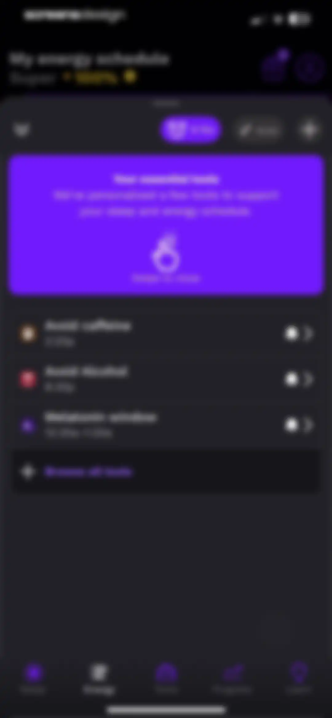 RISE: Sleep Tracker screen 66