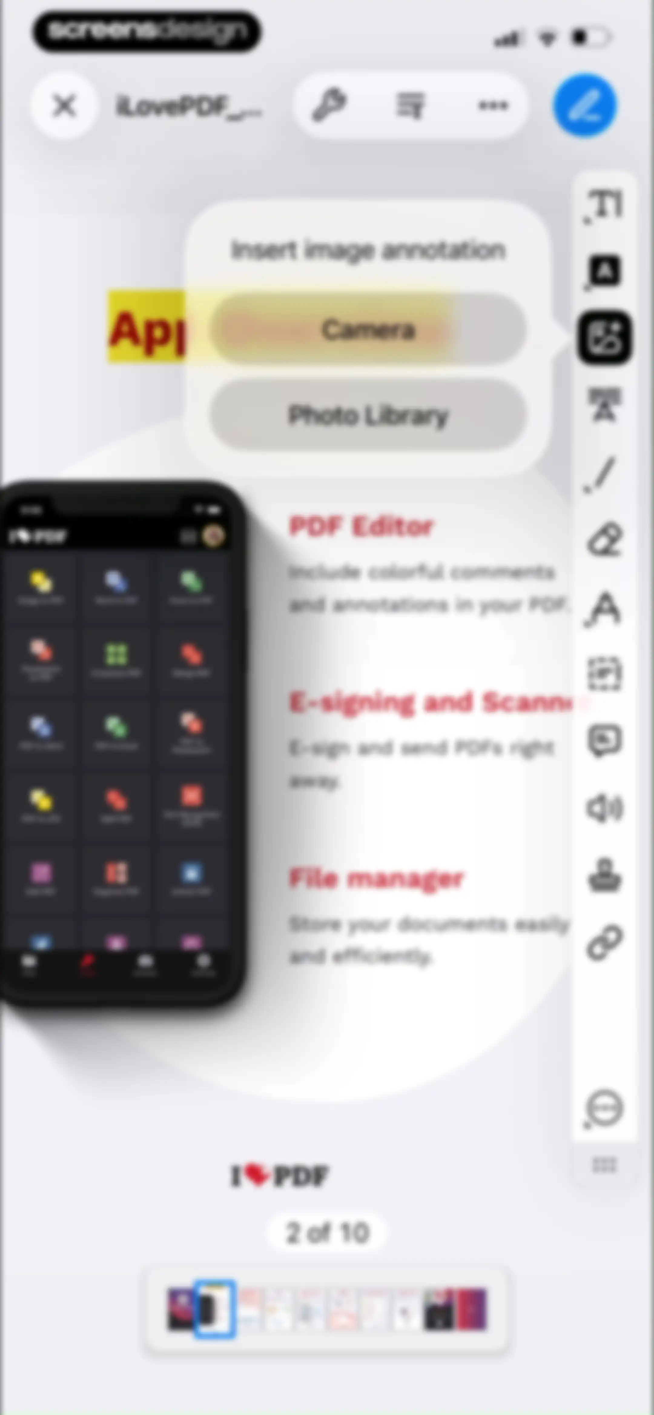 iLovePDF - PDF Editor & Scan screen 44
