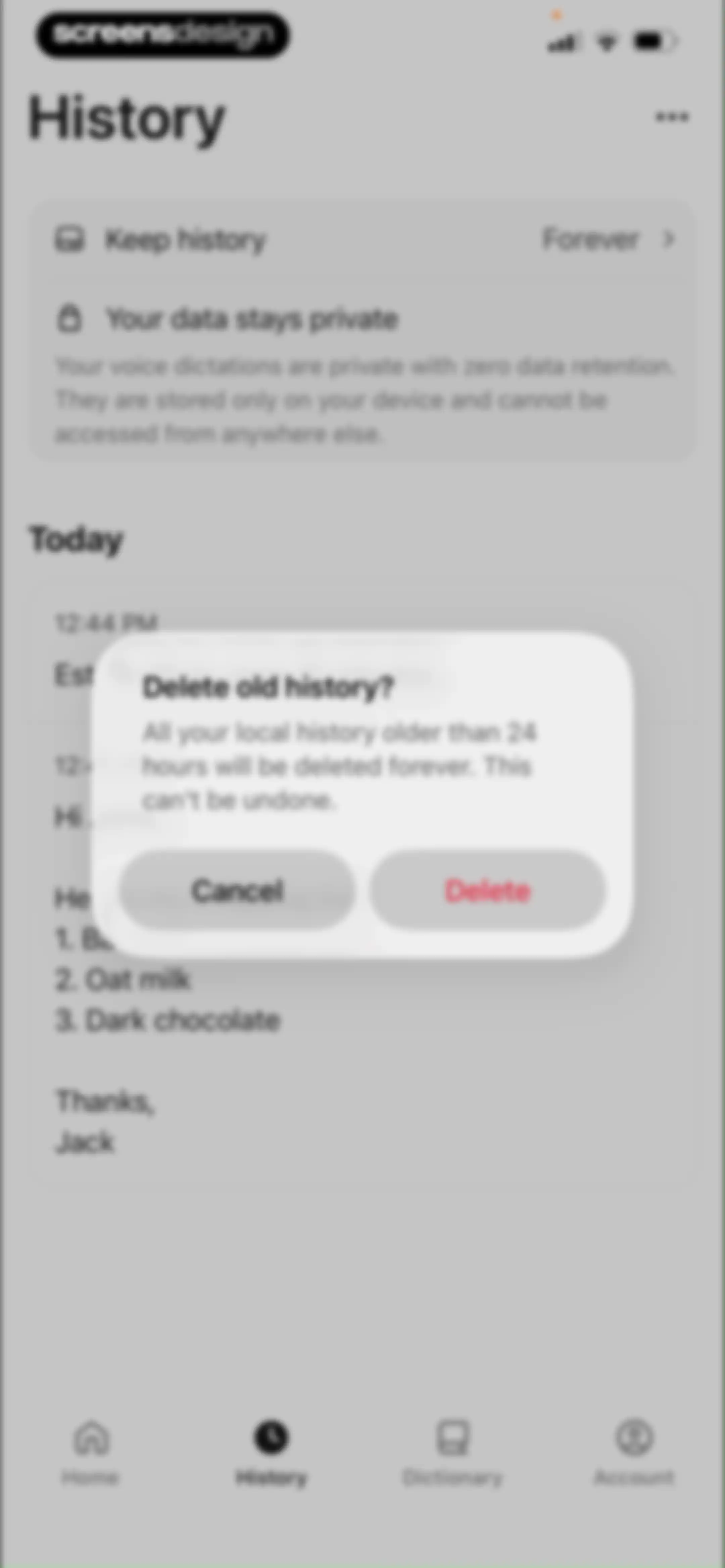 Typeless: AI Voice Keyboard screen 44