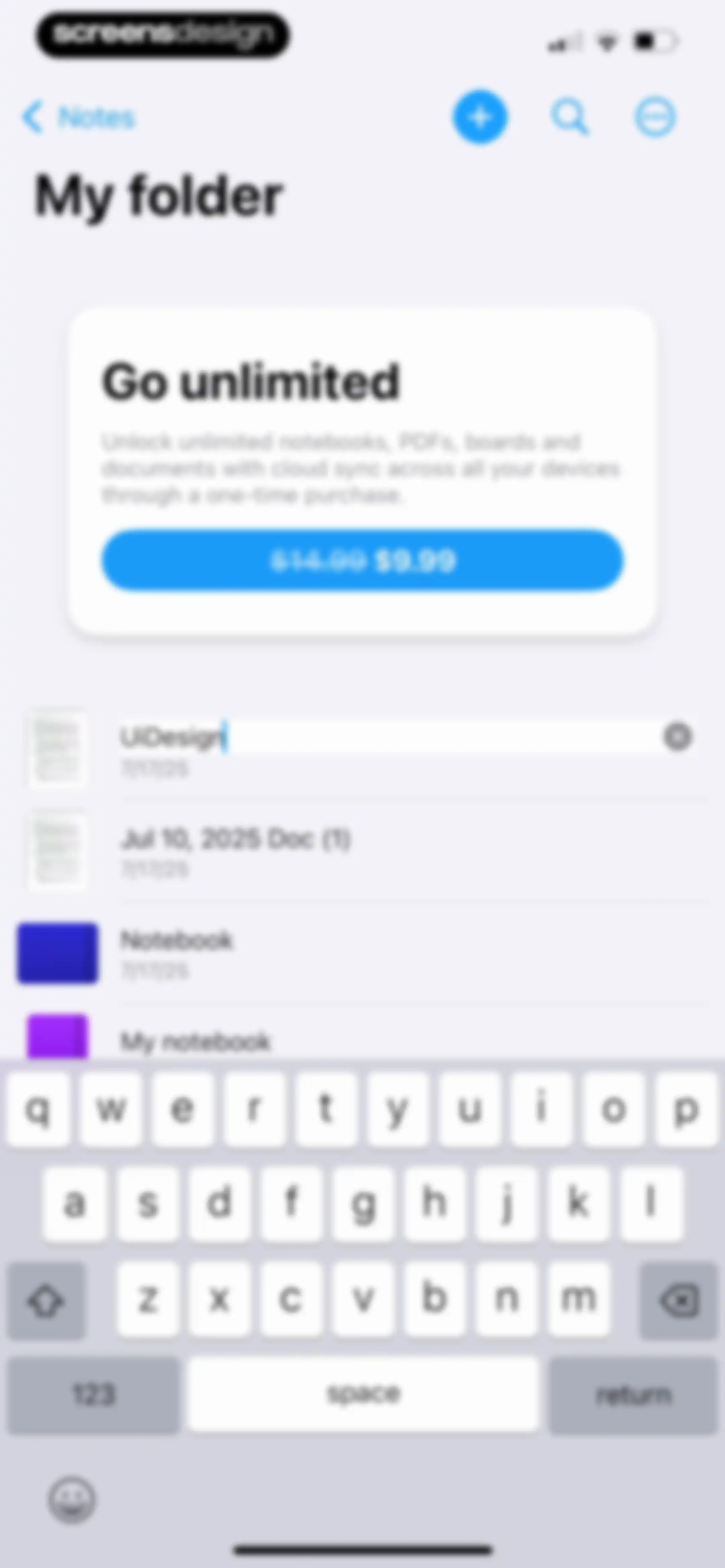 MyScript Notes: AI Handwriting screen 67
