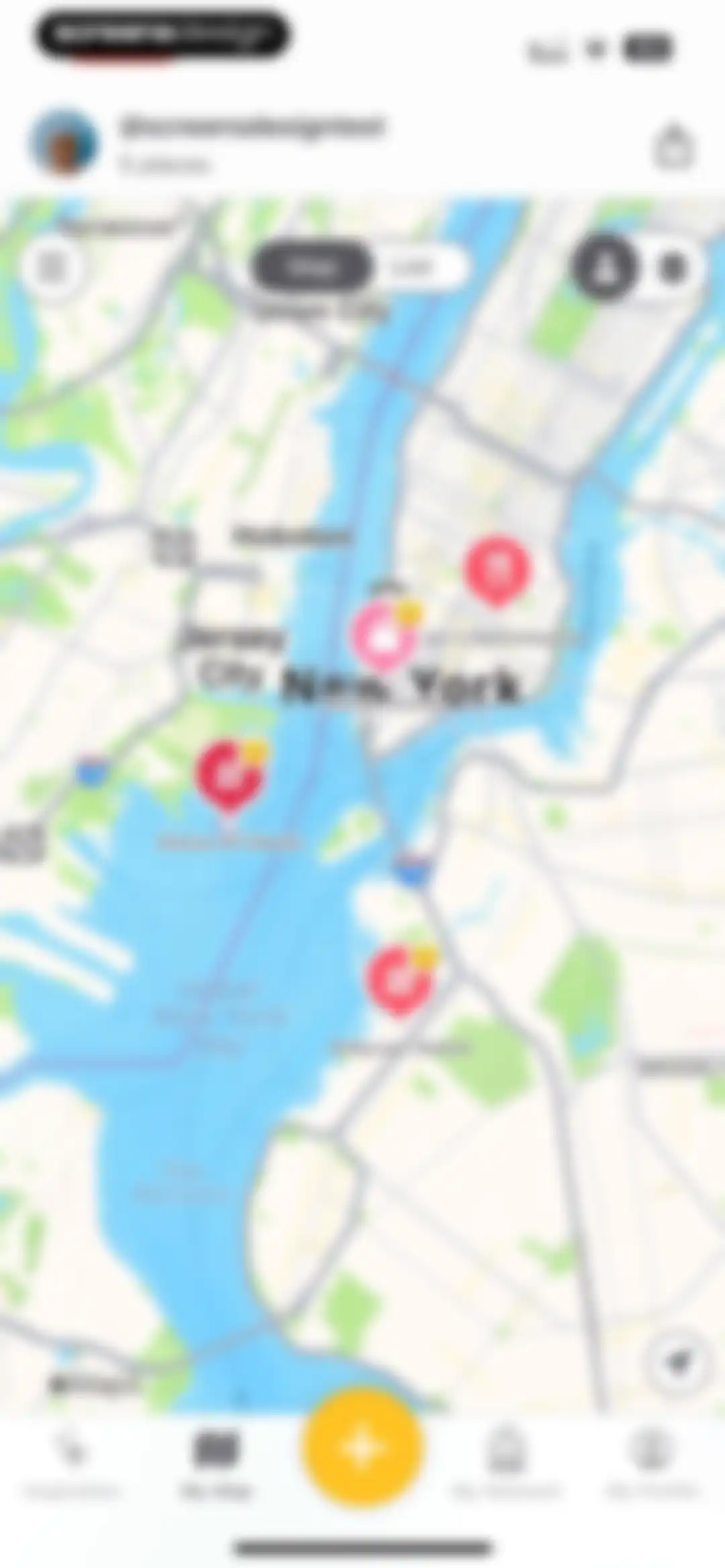 Mapstr – Save & Follow Places screen 129