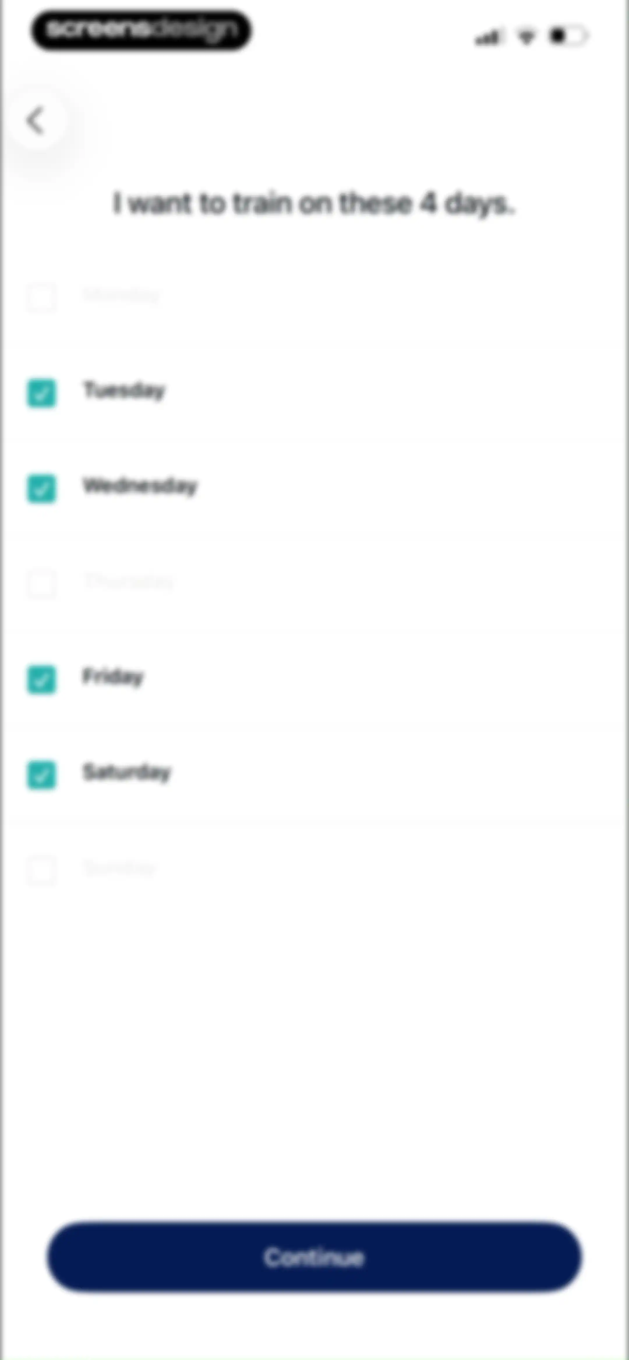 ASICS Runkeeper—Run Tracker screen 117