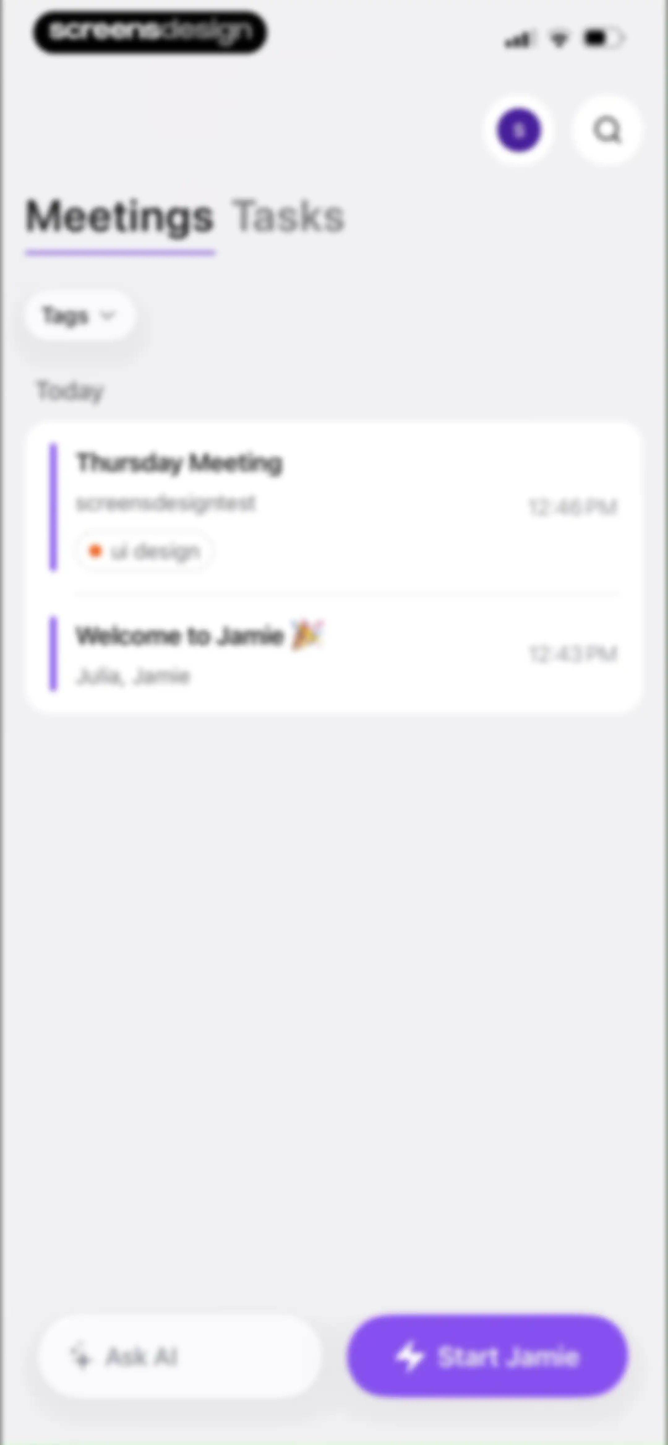 AI Meeting Note Taker - Jamie screen 43
