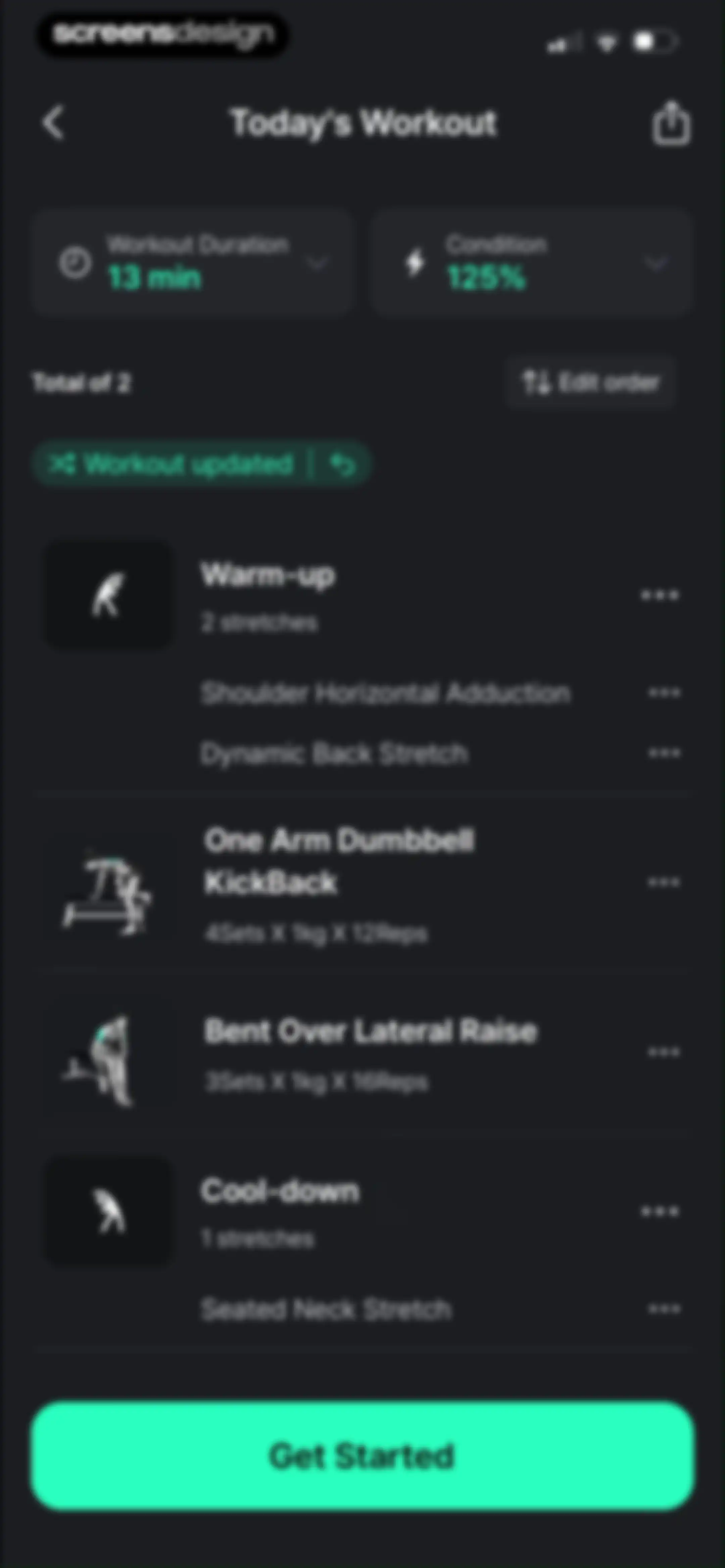 Planfit AI Gym Workout Planner screen 76
