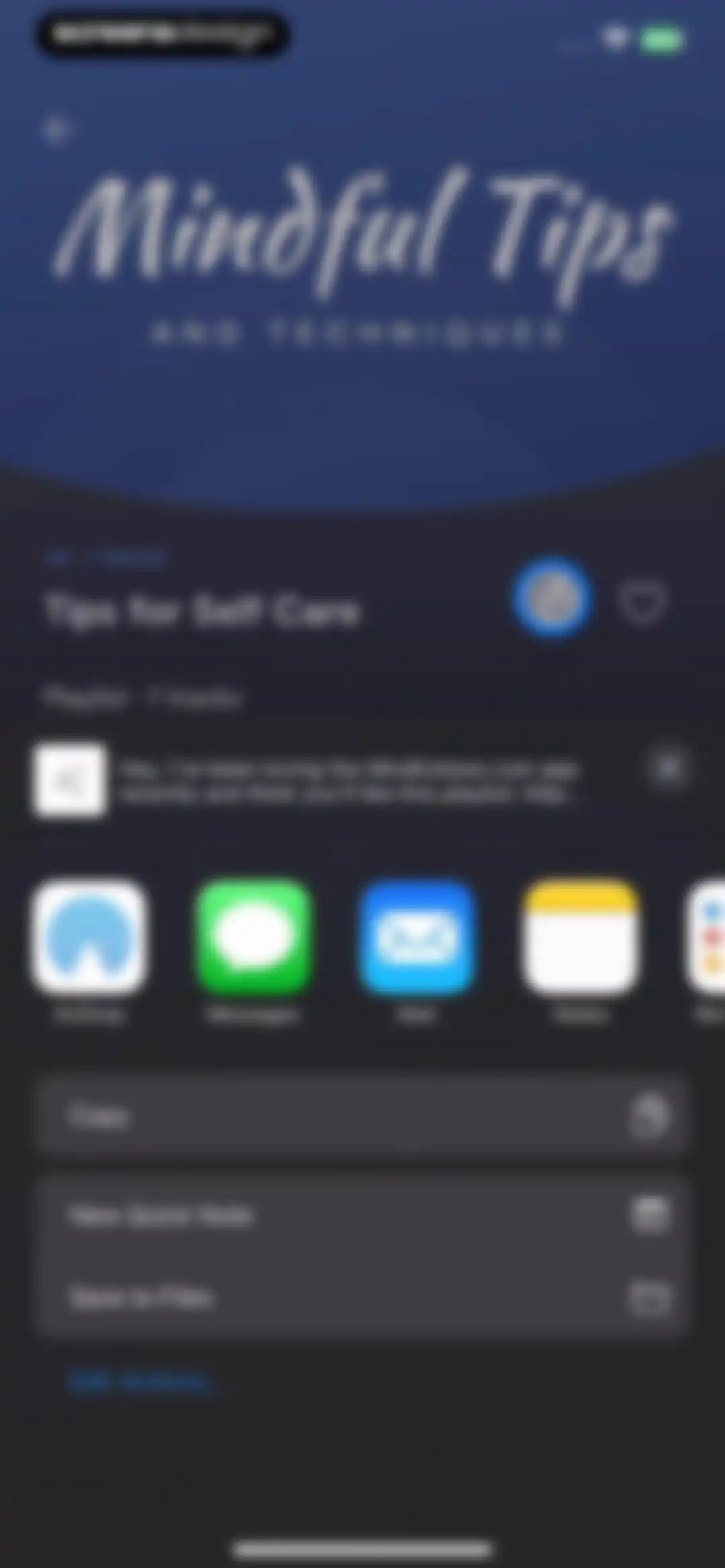 Mindfulness.com Meditation App screen 37