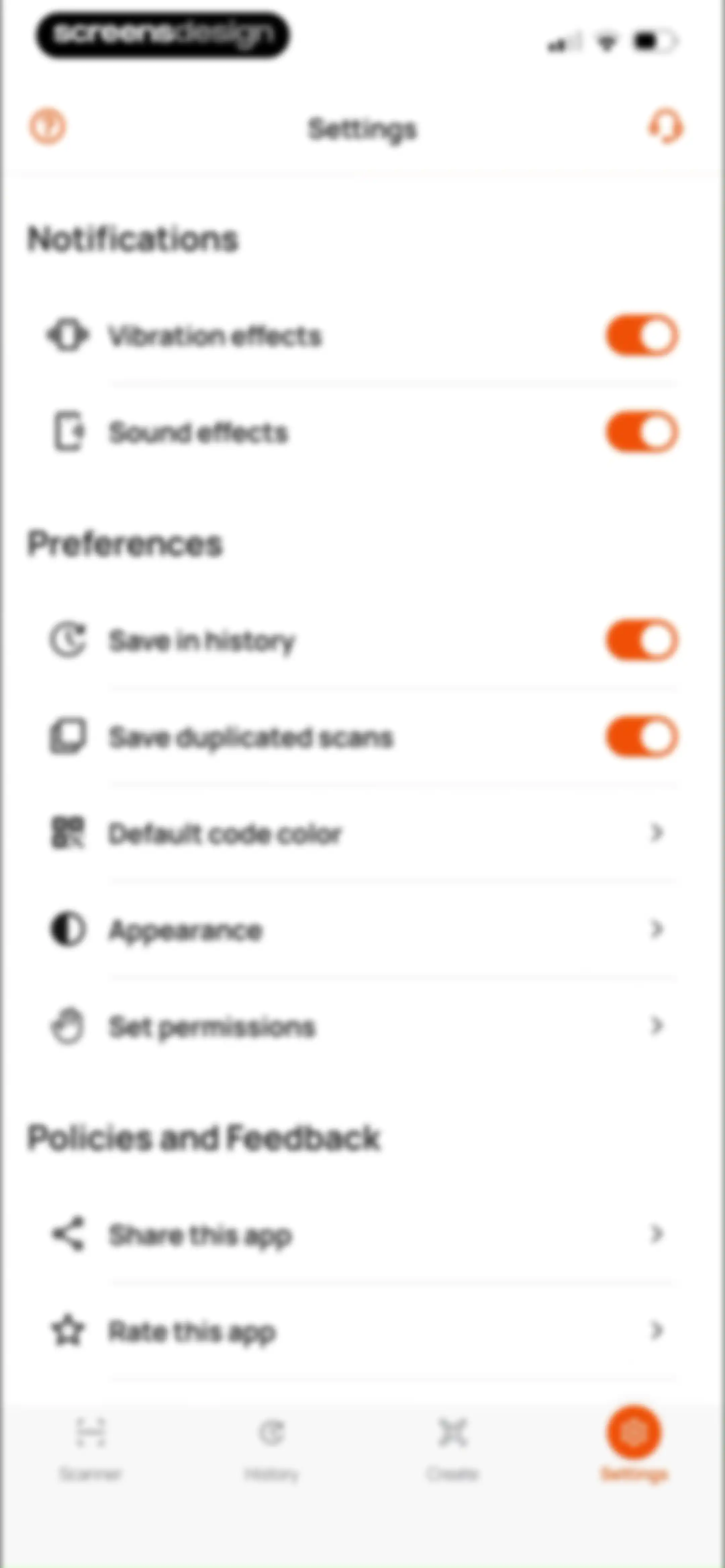 QR Code Reader＊Barcode Scanner screen 36
