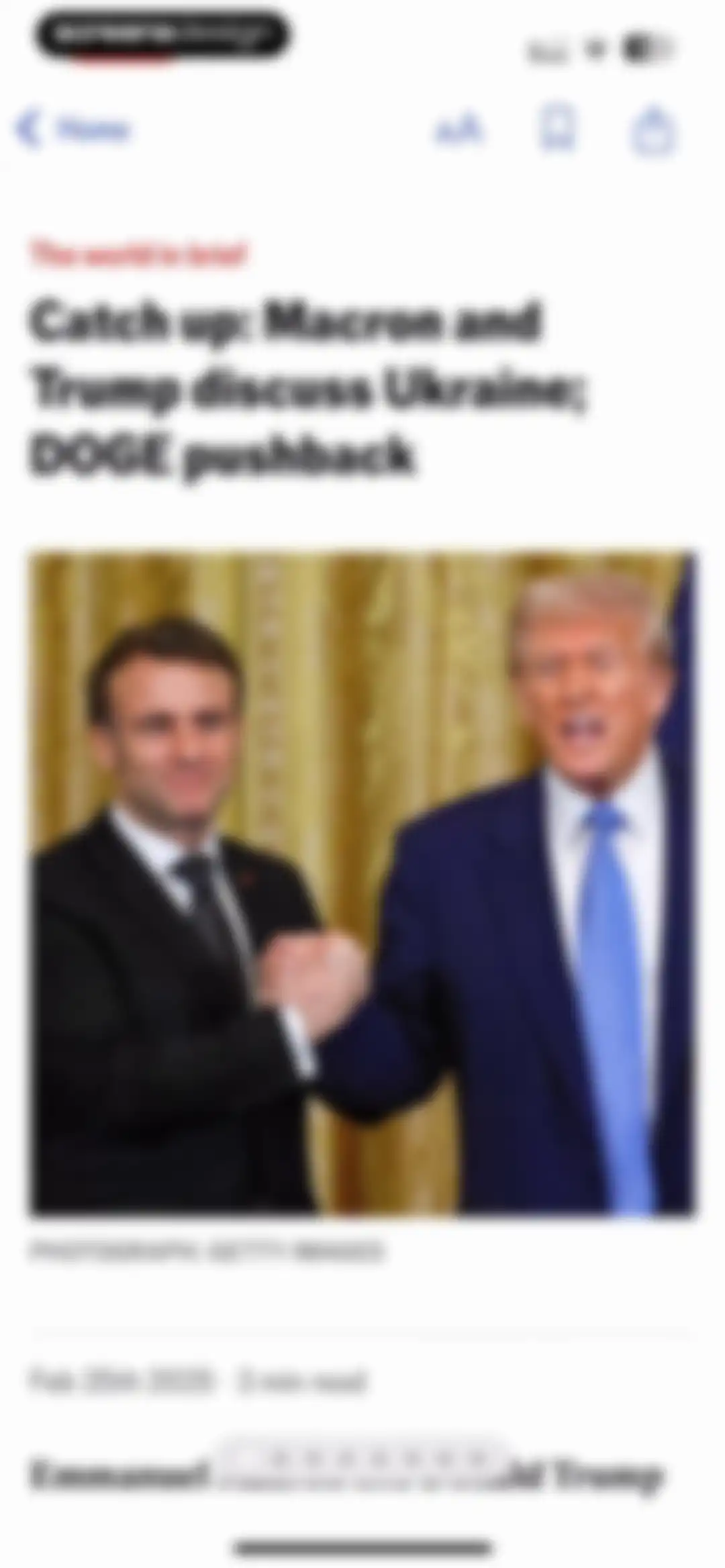 The Economist: News & Analysis screen 16