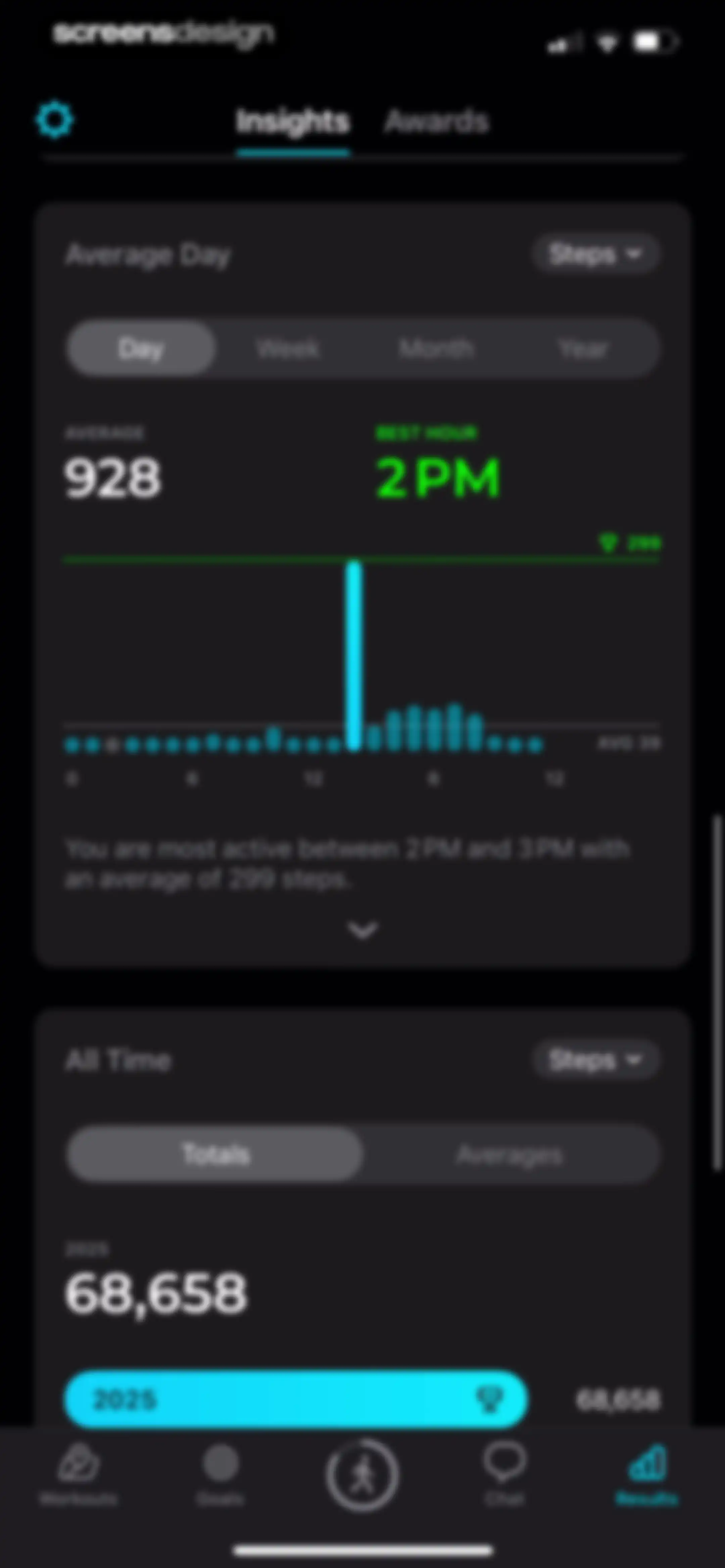 StepsApp Pedometer screen 142