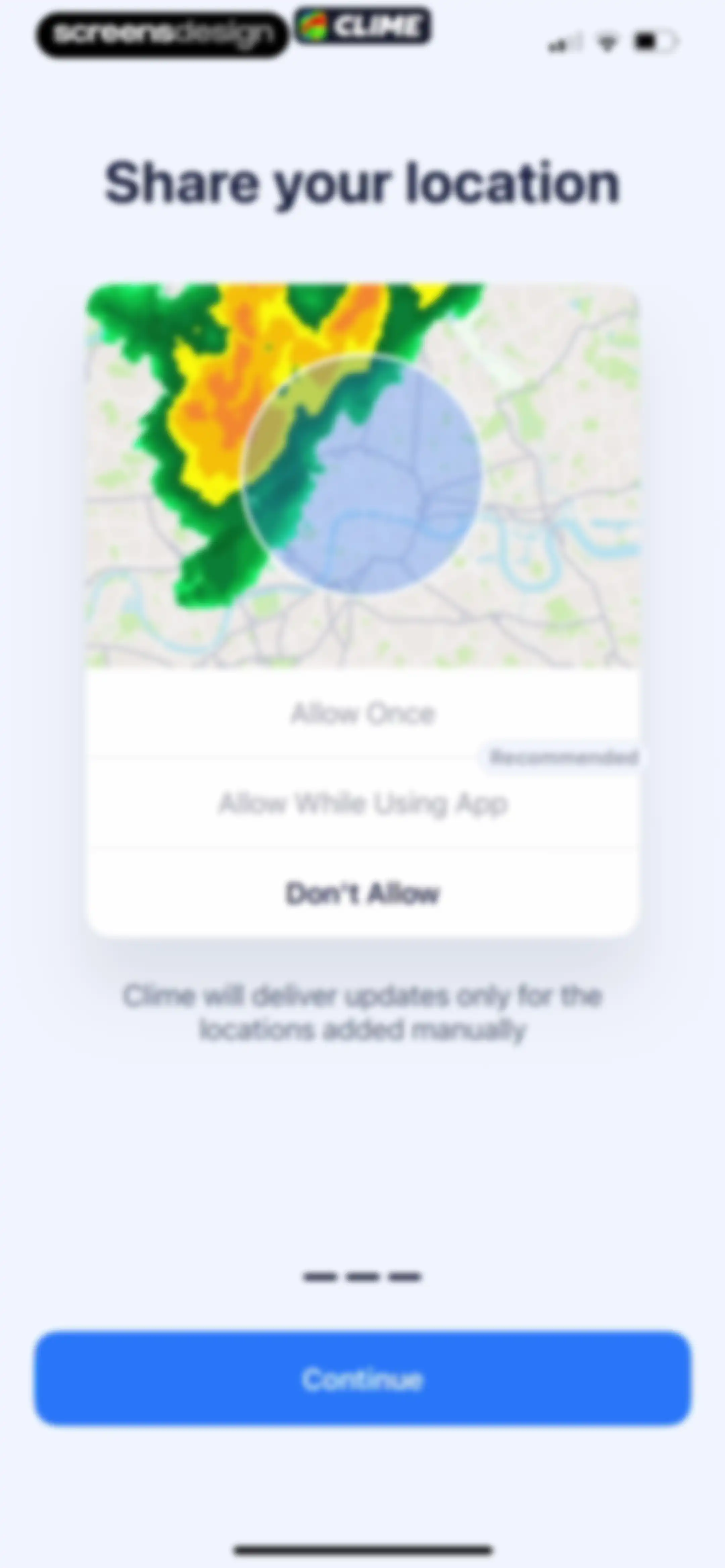 Clime: NOAA Weather Radar Live screen 21