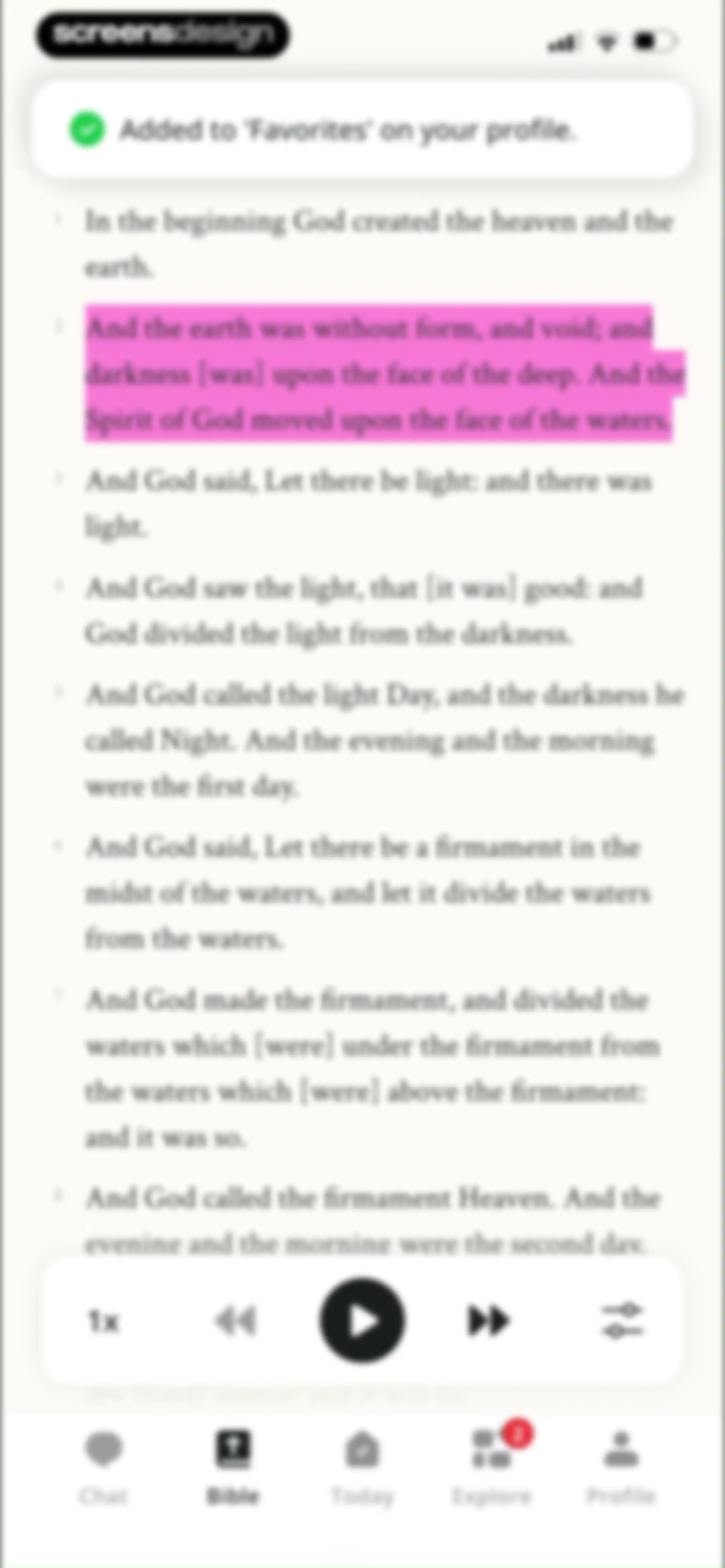Bible Path: Prayers & Widgets screen 65