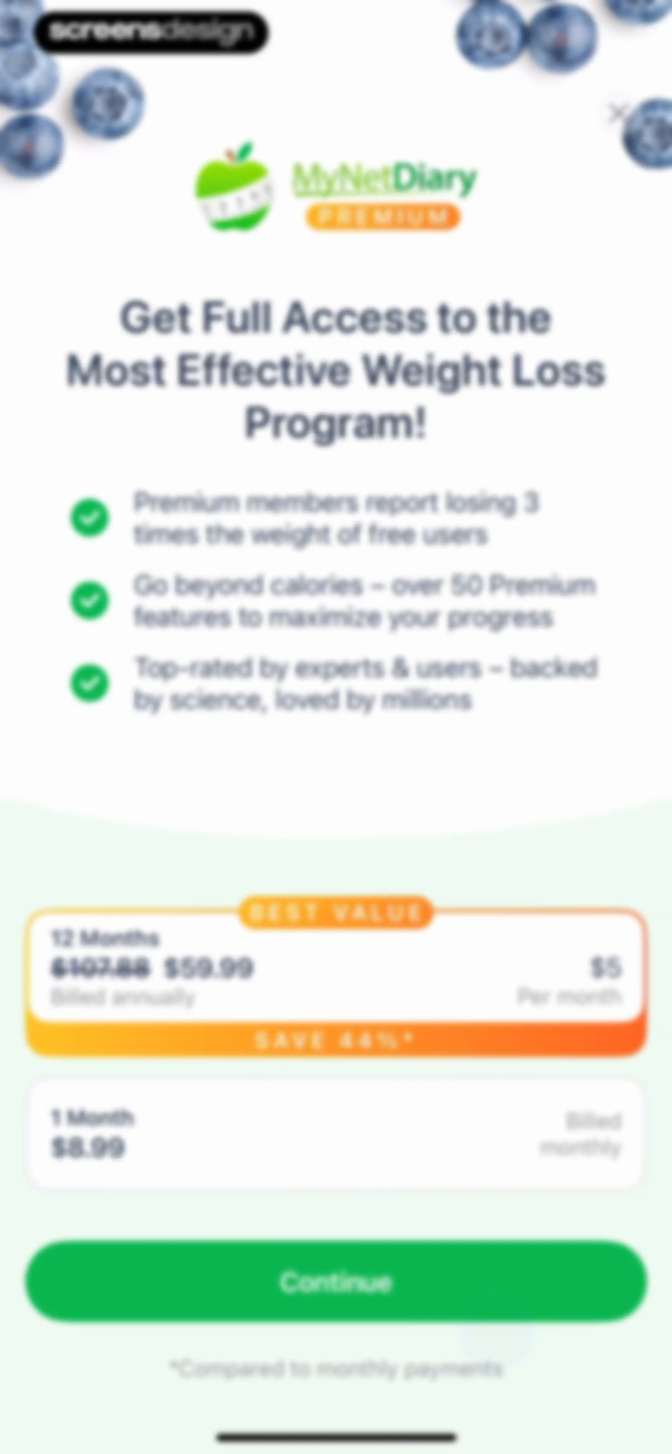 Calorie Counter - MyNetDiary screen 42