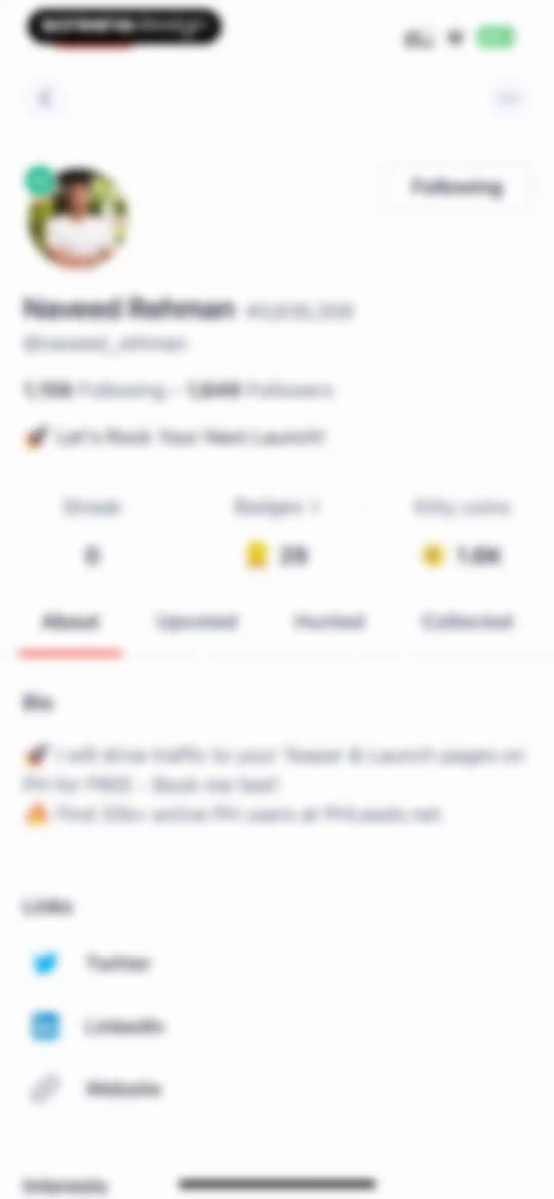 Product Hunt screen 81