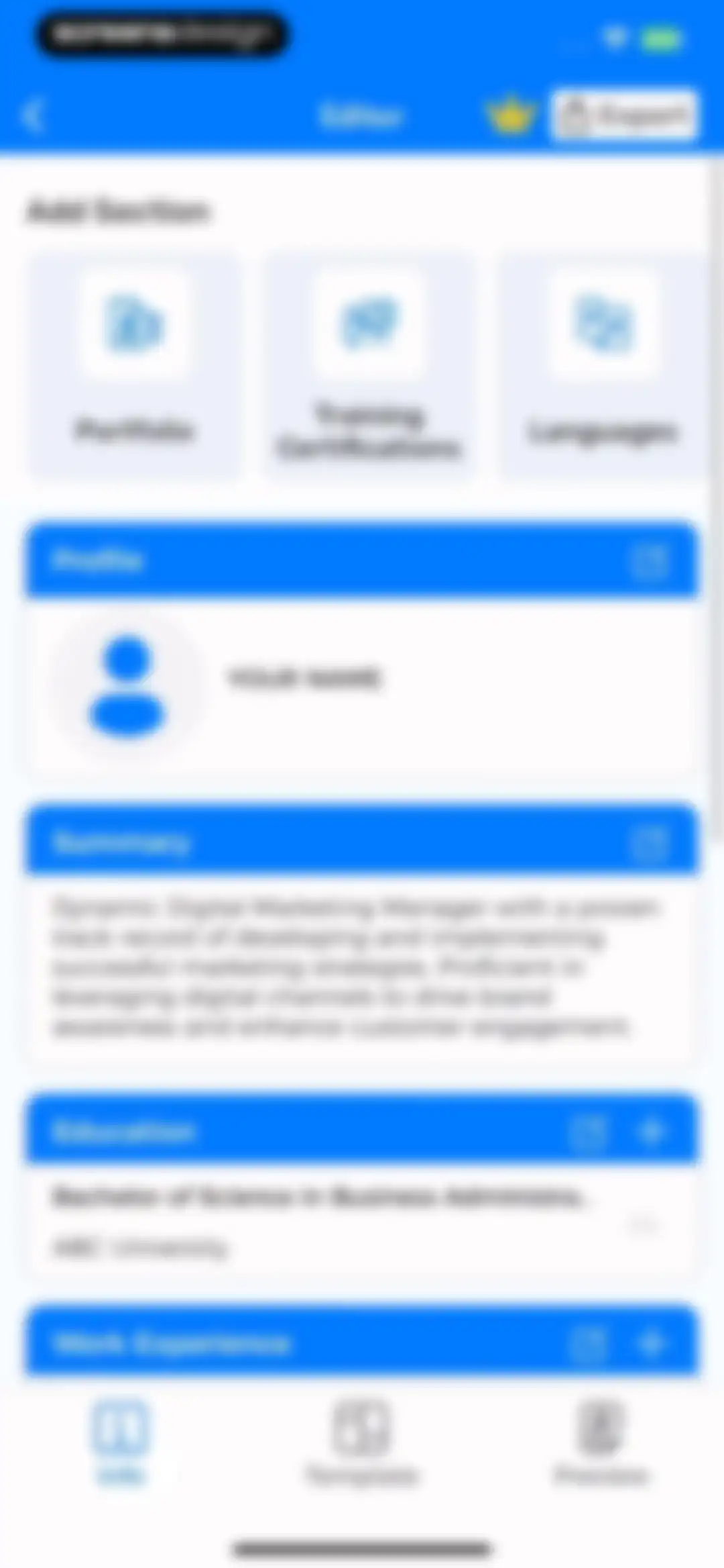 AI Resume Creator: CV Builder screen 16