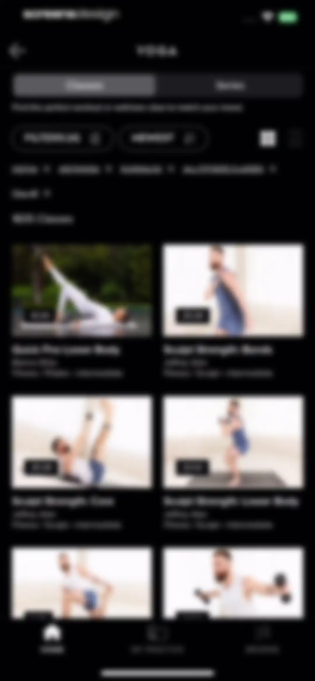 ALO Wellness Club screen 69