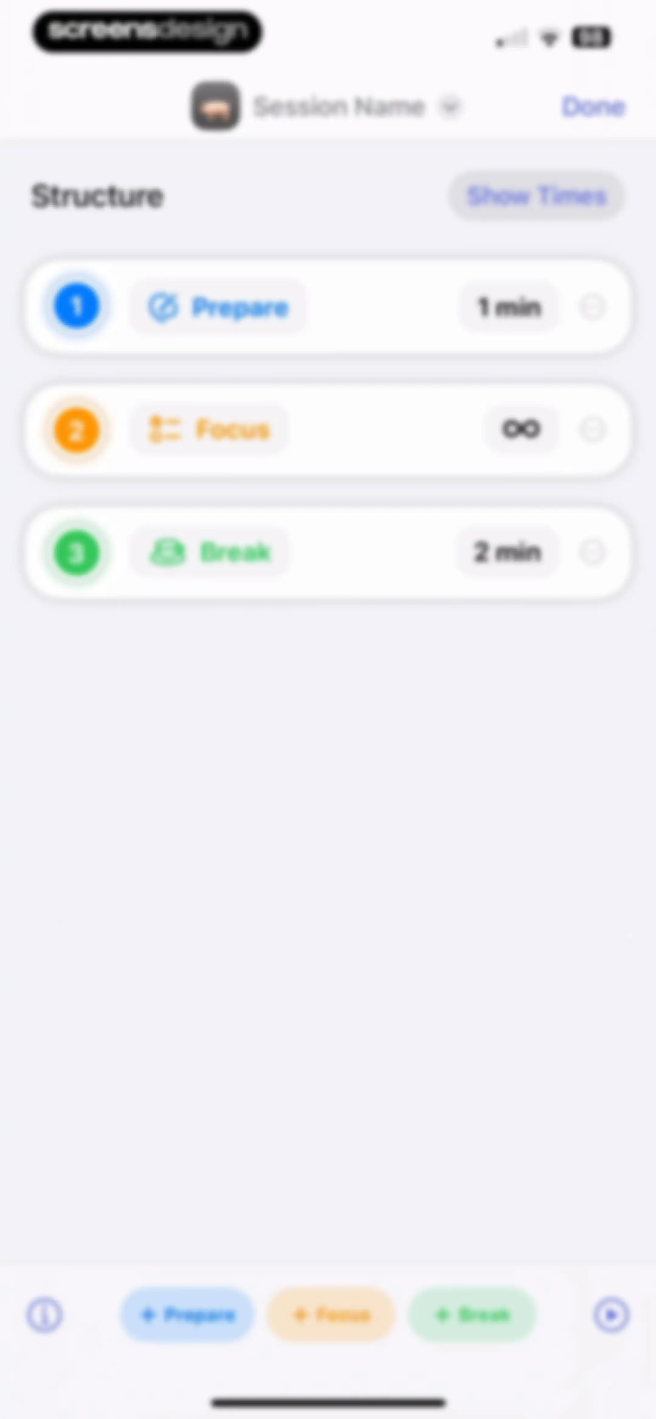 Focused Work - Pomodoro Timer screen 62