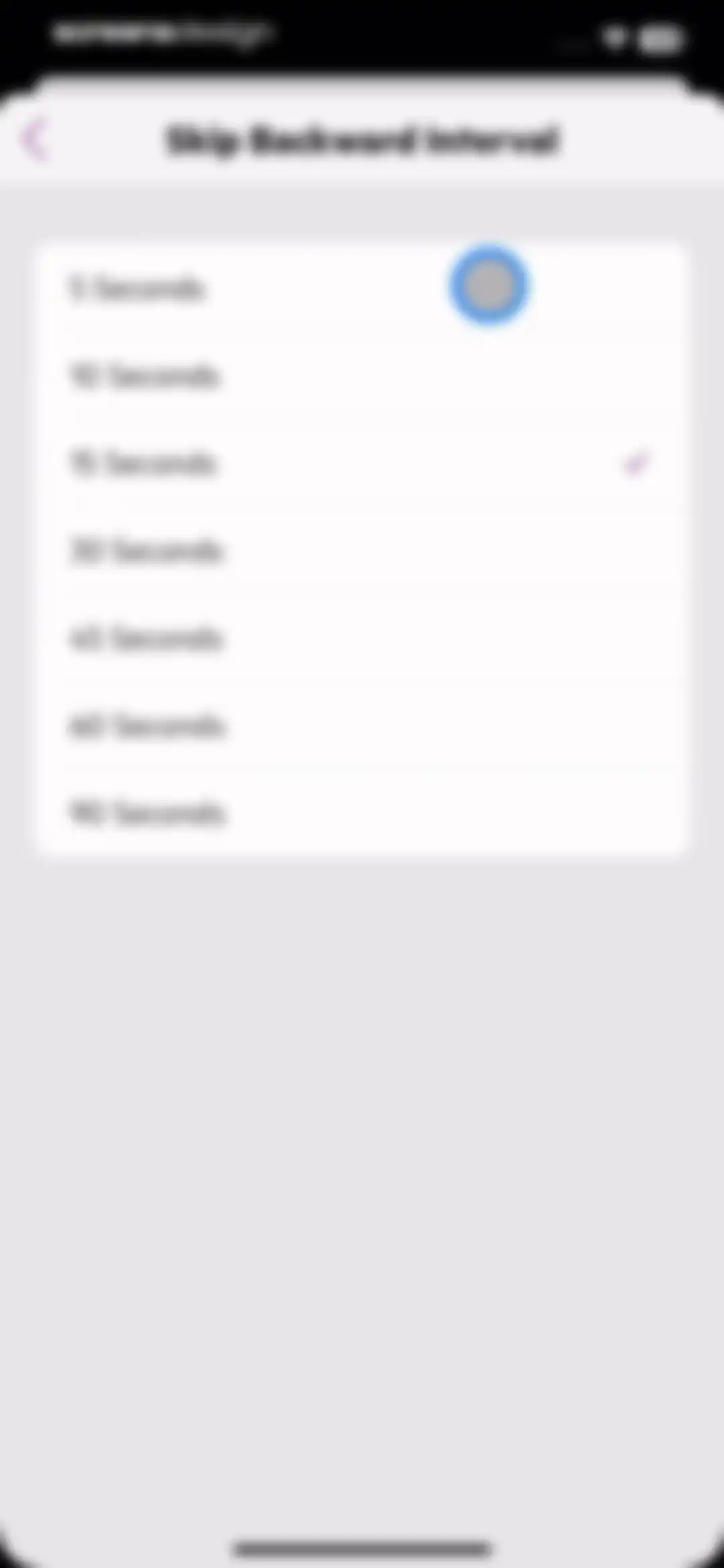 Castro: Podcast App & Player screen 112