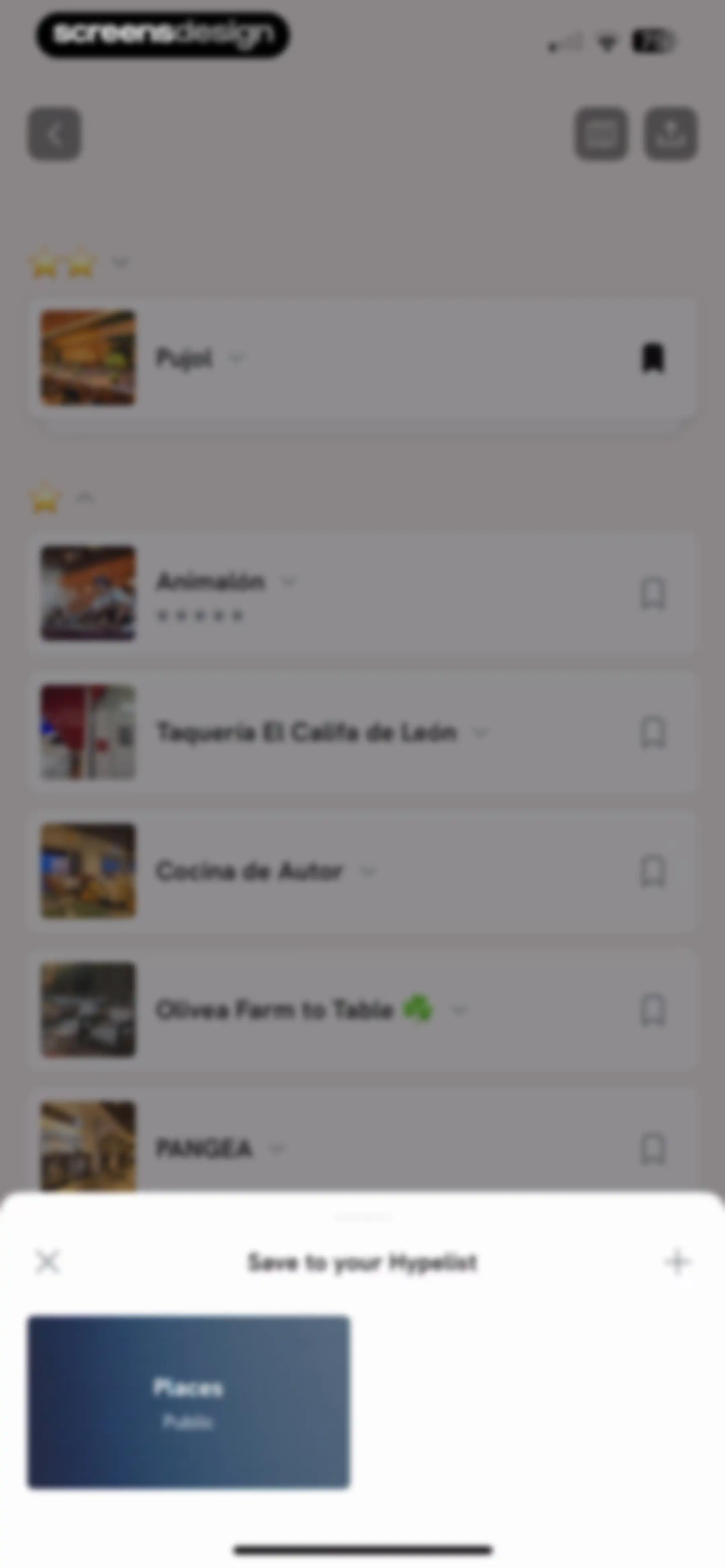 Hypelist: Create & Share Lists screen 52