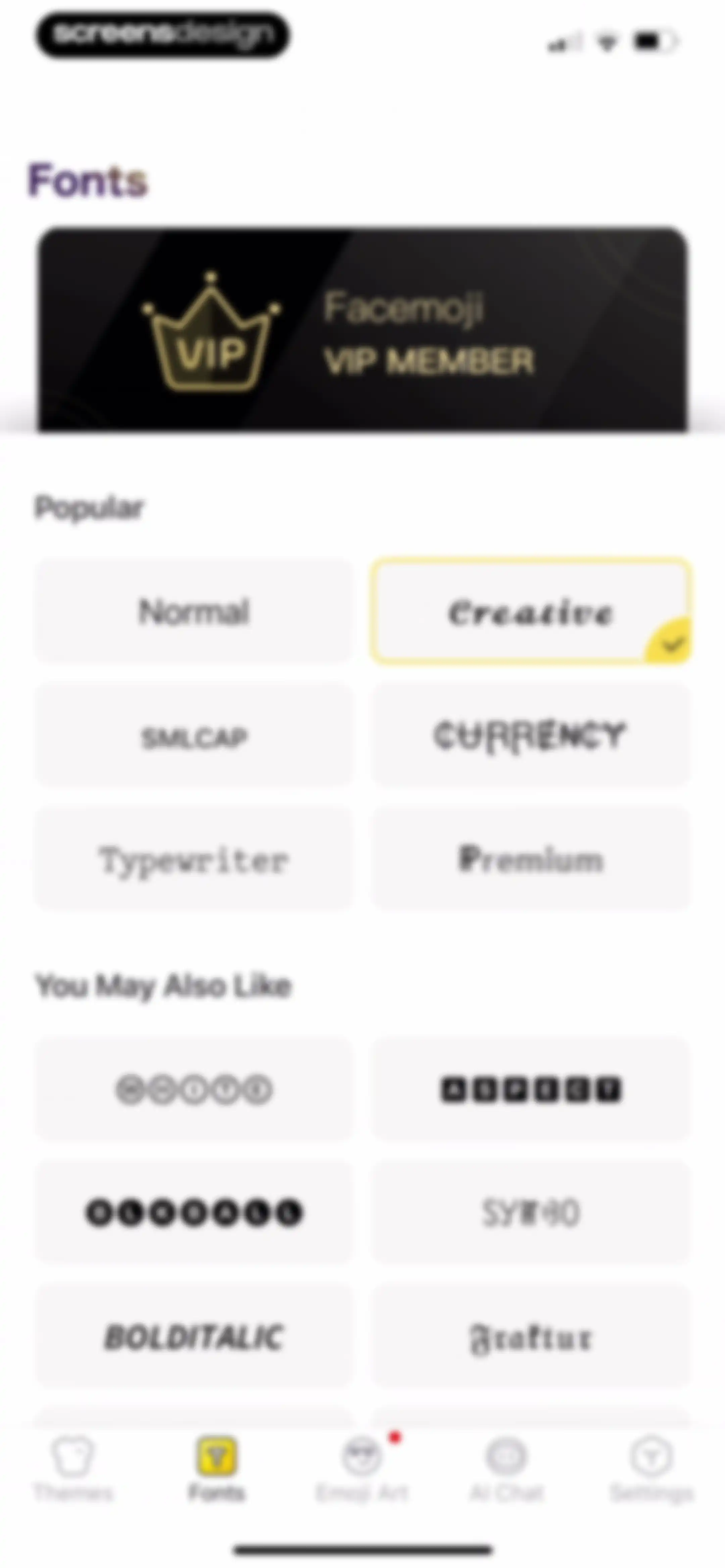 Facemoji AI Emoji Keyboard screen 57