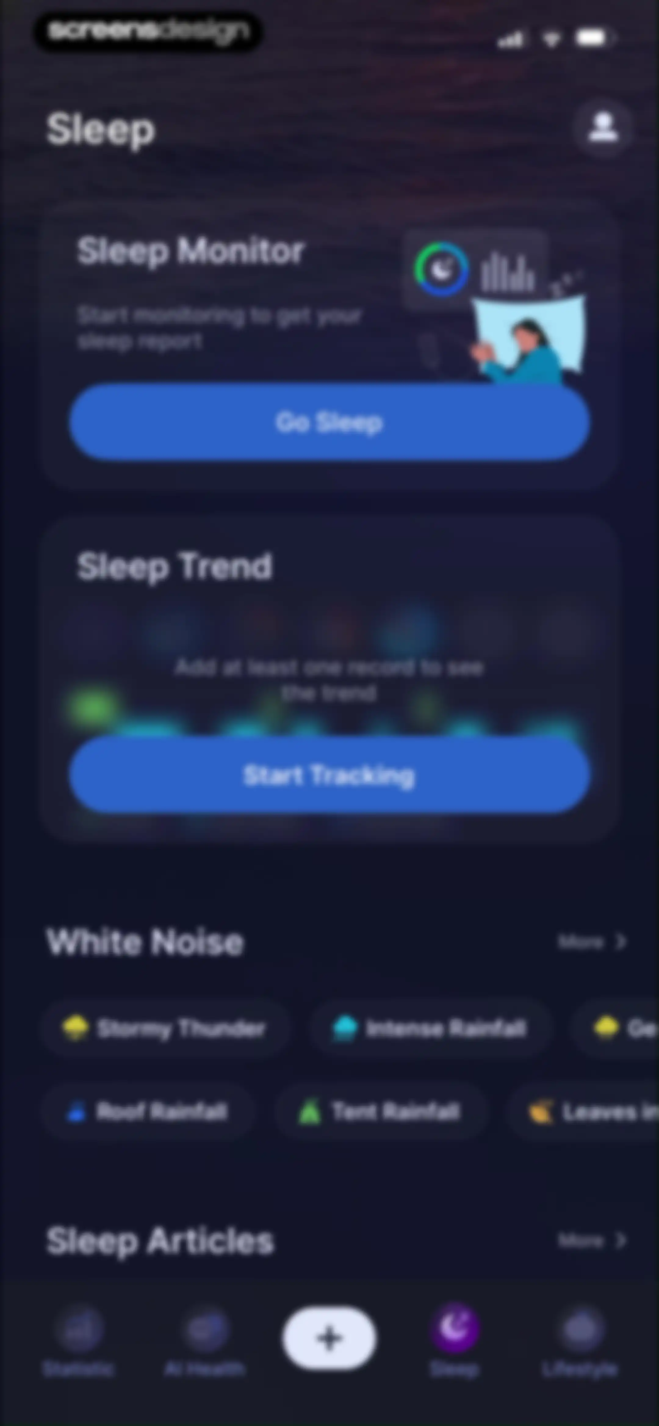 Harmoni - Health & Sleep screen 66